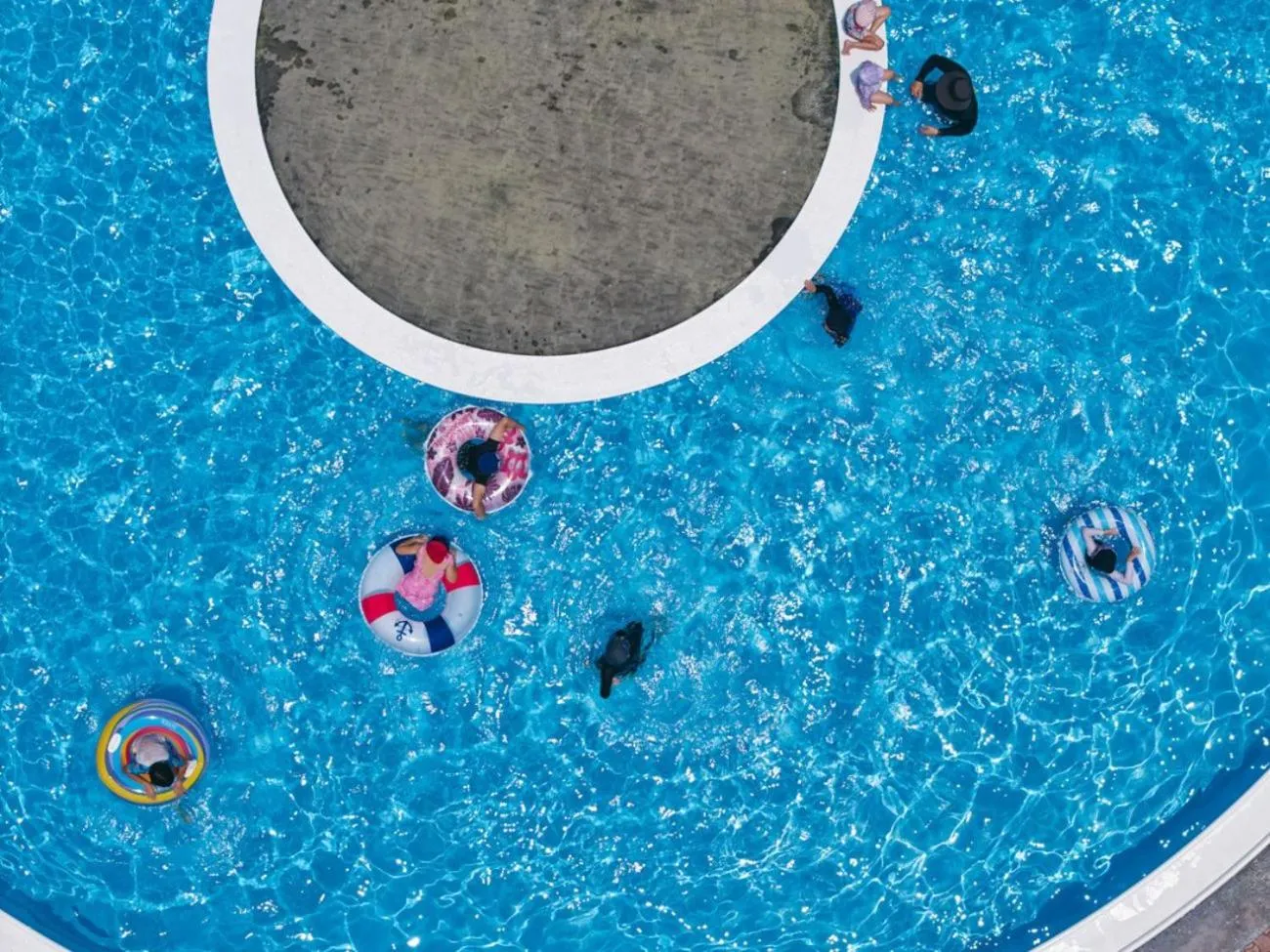 Swimming pool in The Yuinchi Hotel Nanjo