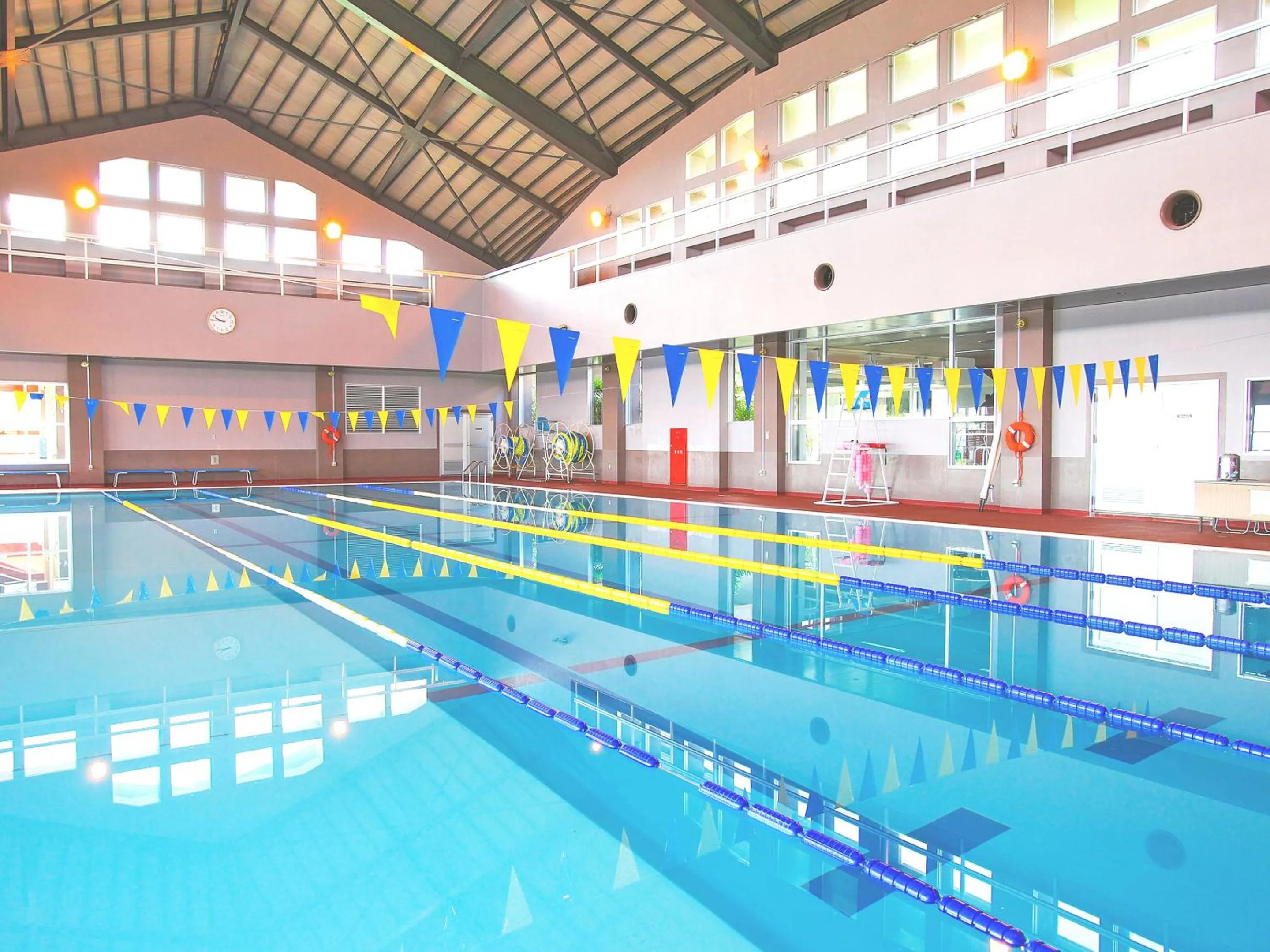 Swimming pool in The Yuinchi Hotel Nanjo