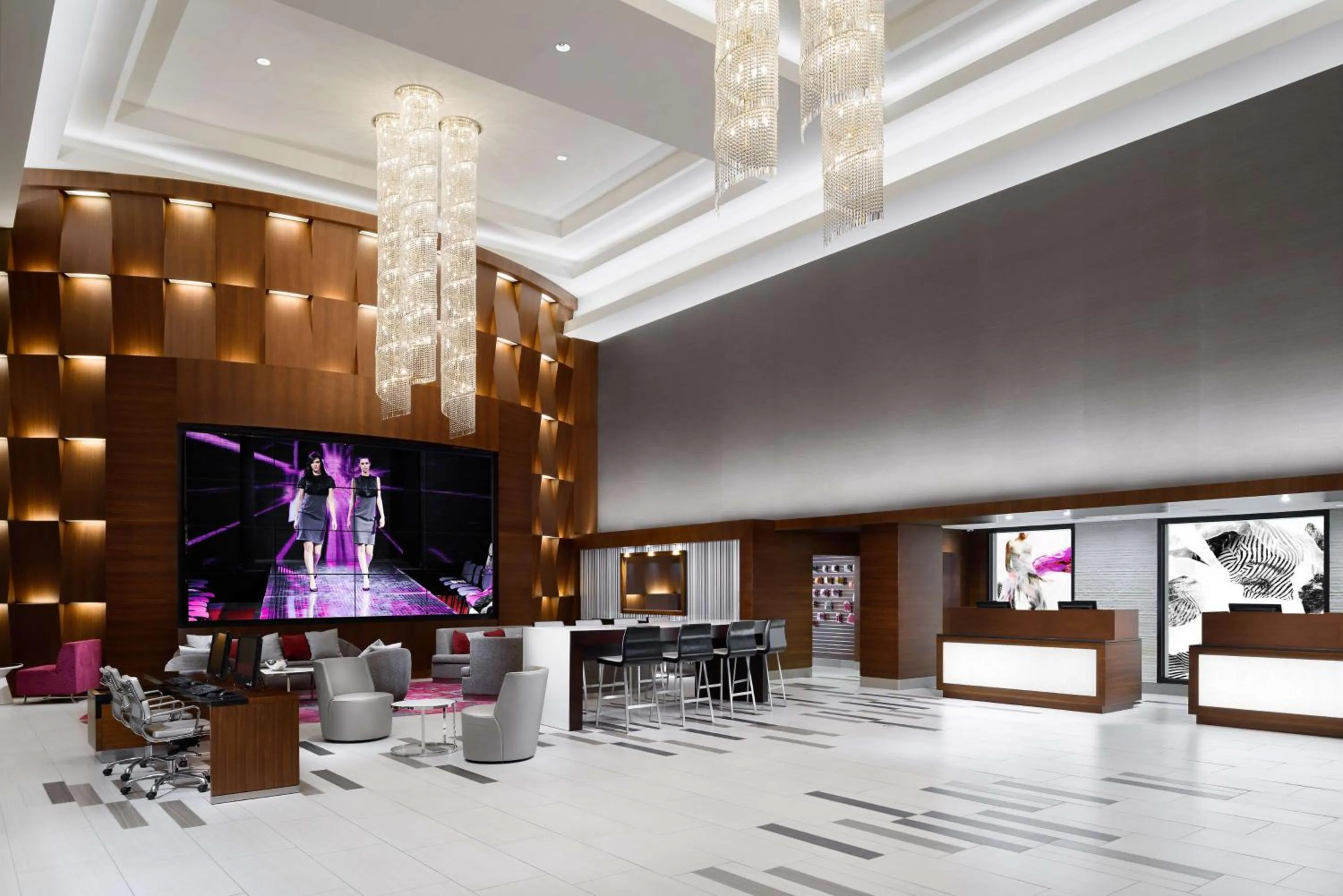 Lobby or reception in Hilton Woodland Hills/ Los Angeles