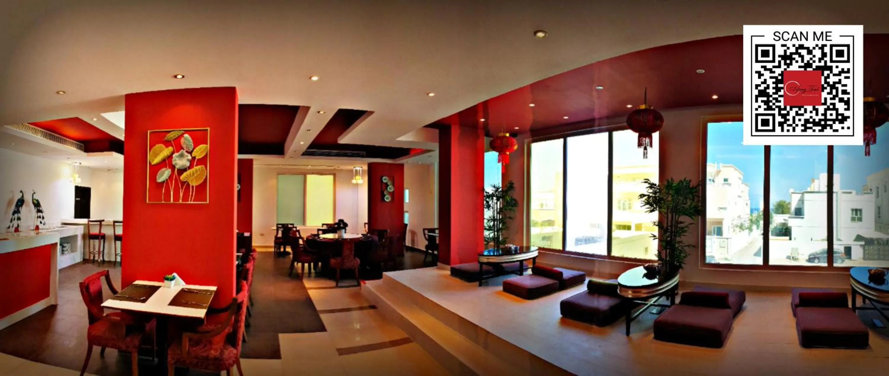 Restaurant/places to eat in Al Hail Waves Hotel Managed By Centara