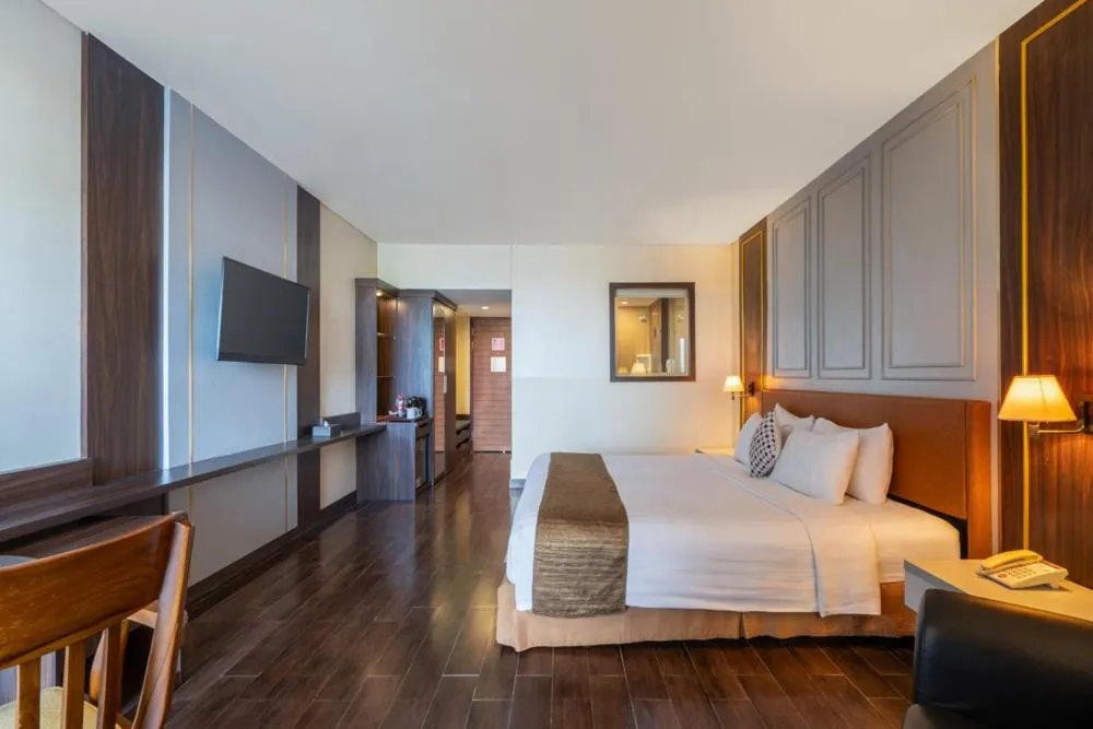 Bed in Merapi Merbabu Hotel Yogyakarta Powered by Archipelago