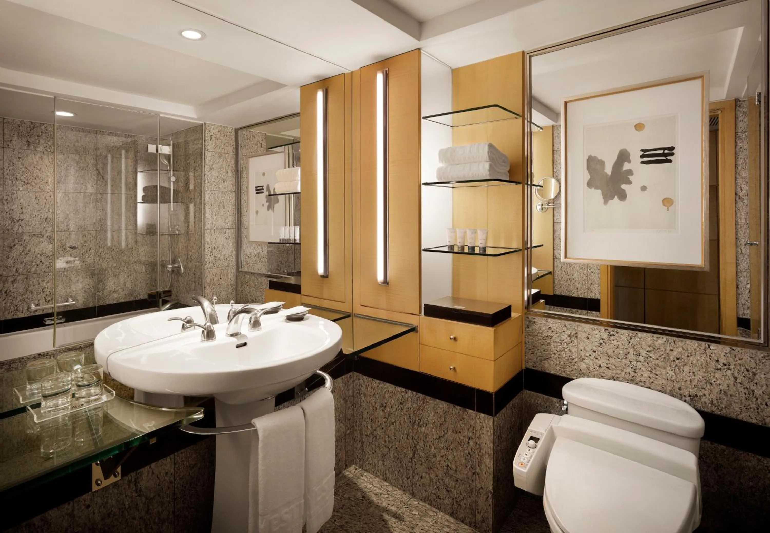 Toilet in Westin Josun Seoul Hotel