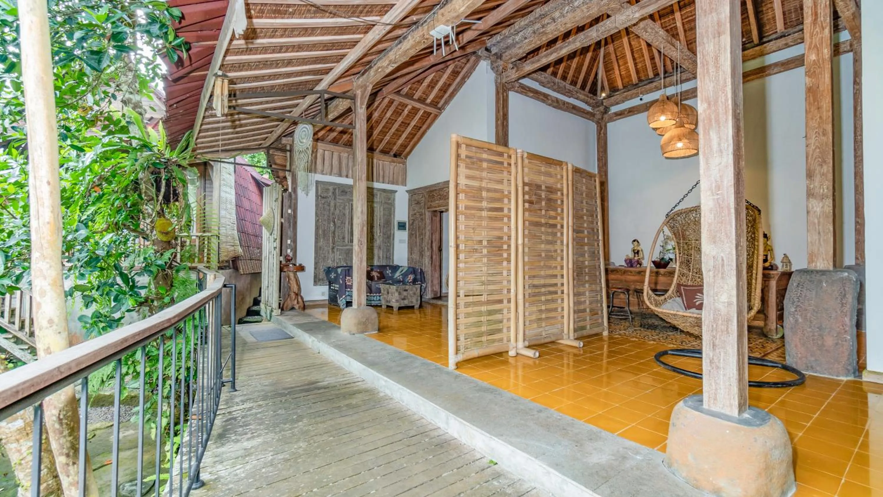 Seating area in Umah Tis Sebatu