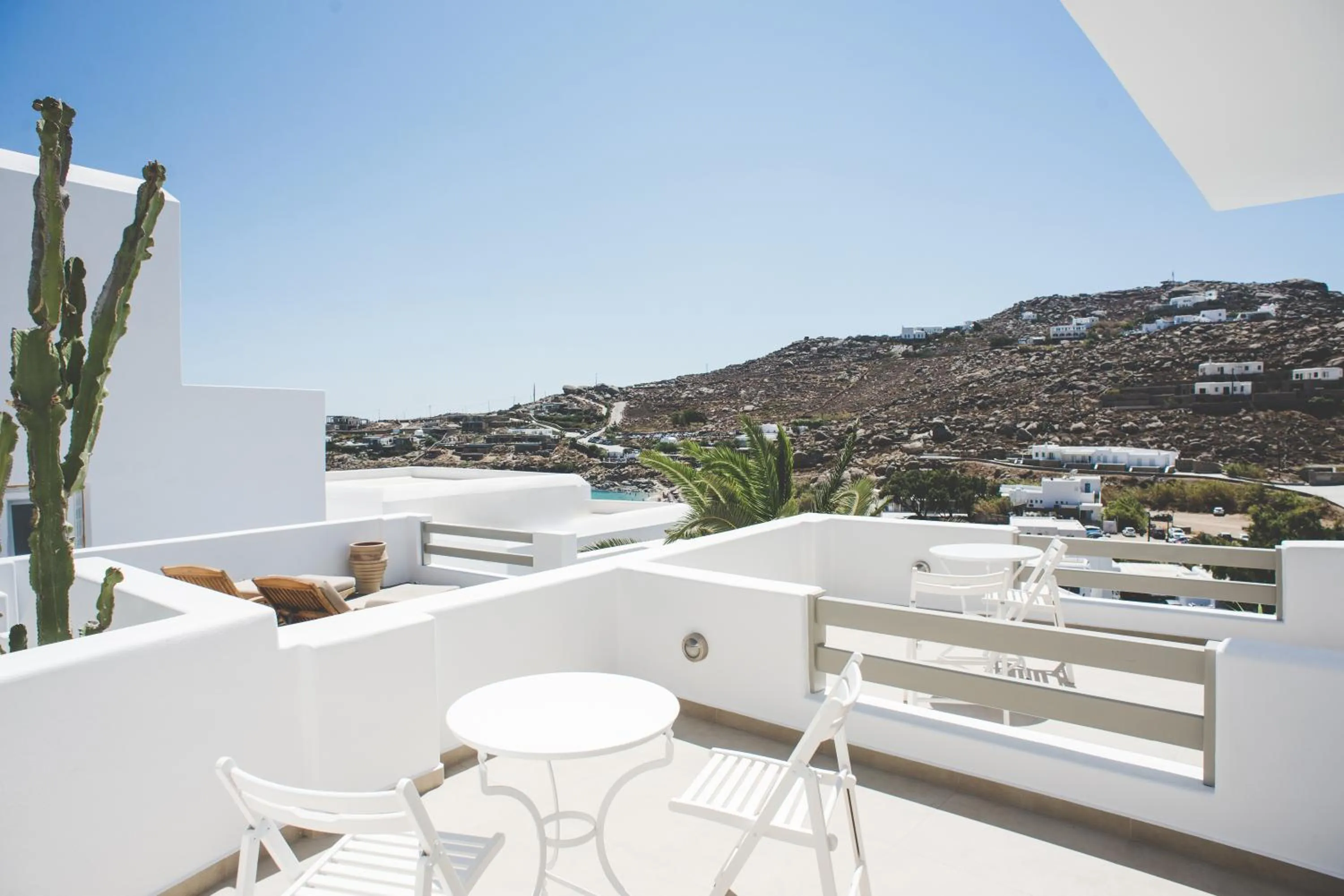 Balcony/Terrace in Super Paradise Hotel