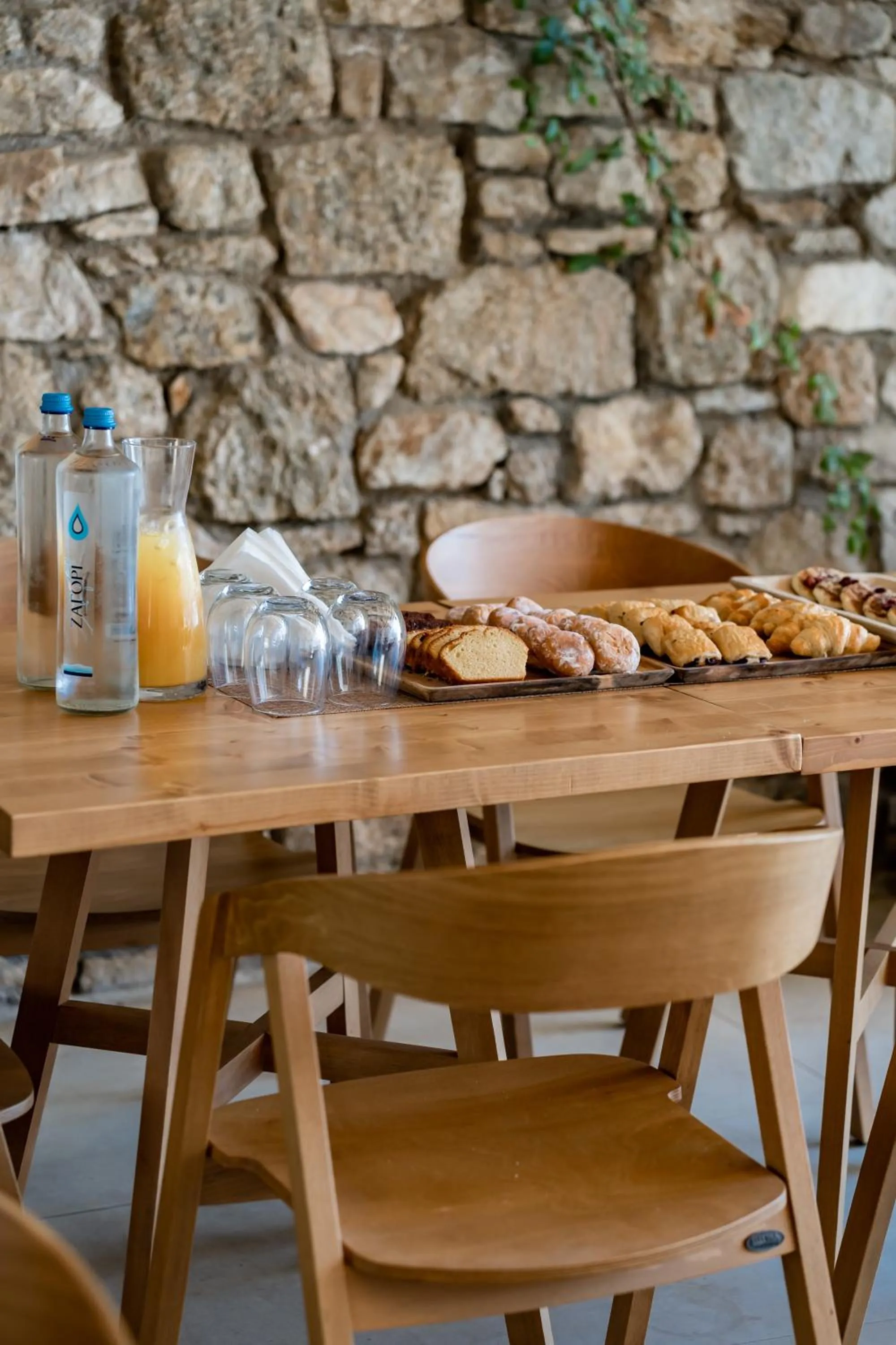 Buffet breakfast in Super Paradise Hotel