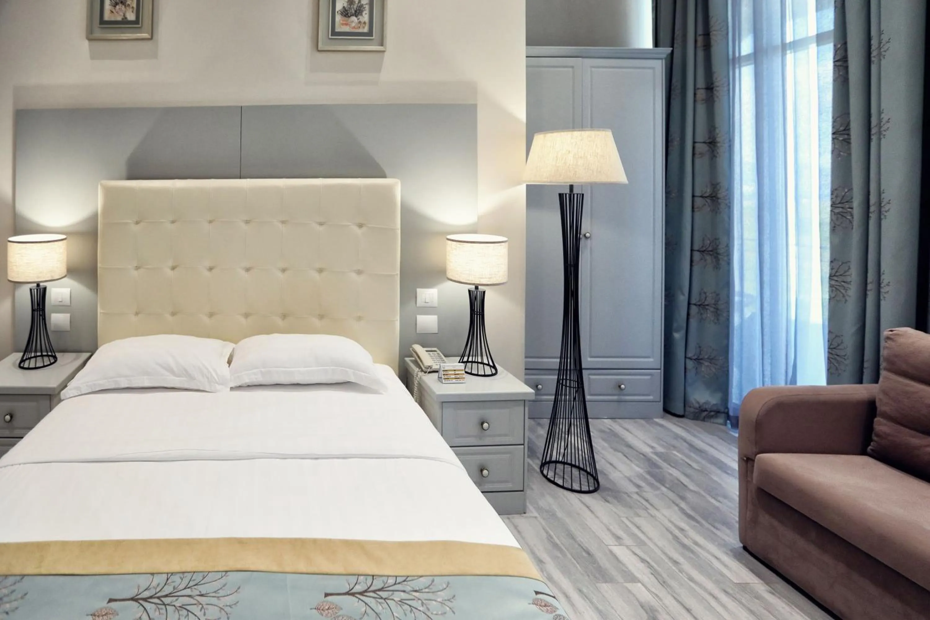 Bed in Velipoja Grand Europa Resort Affiliated by Meliá