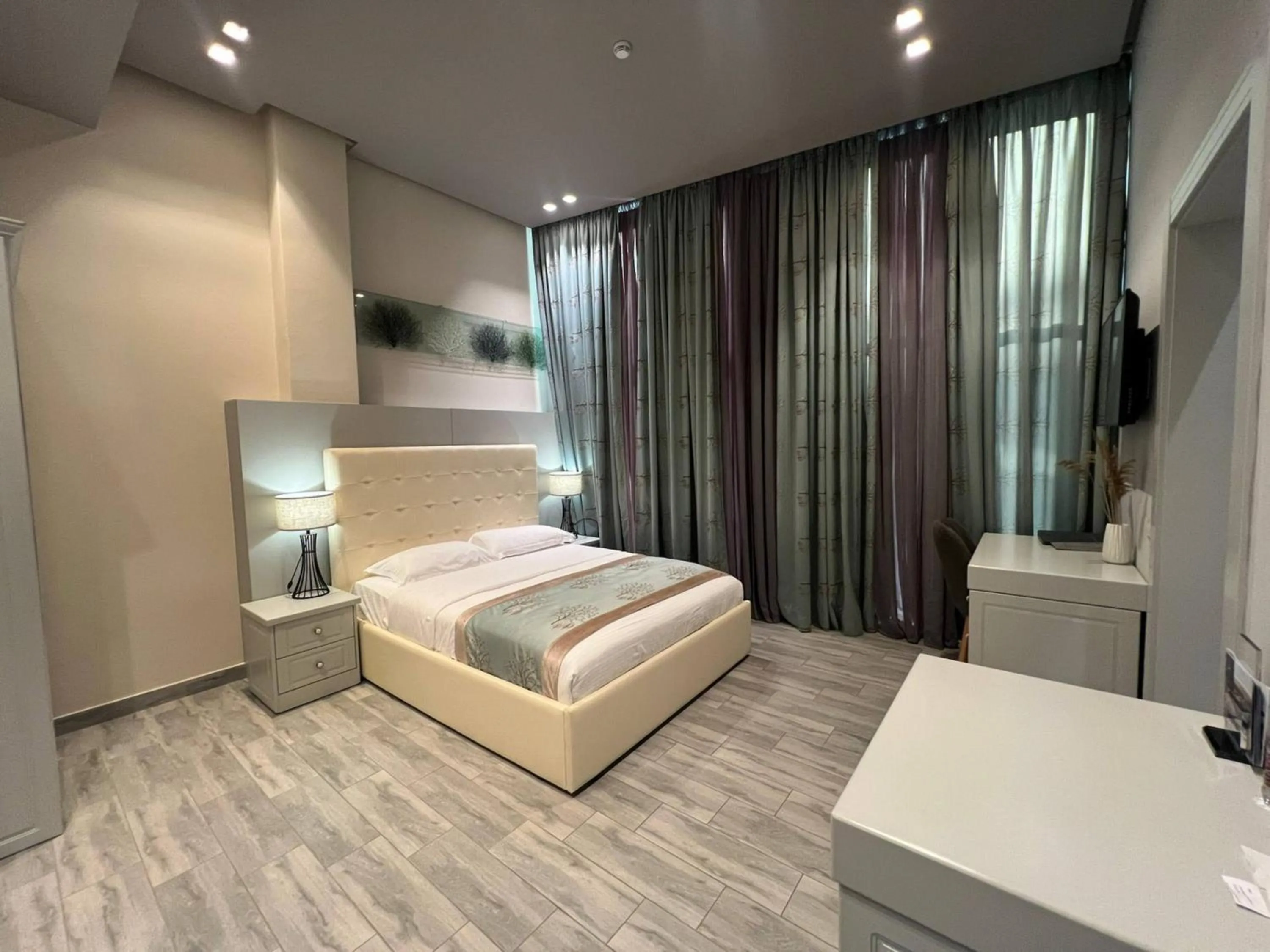 Bed in Velipoja Grand Europa Resort Affiliated by Meliá