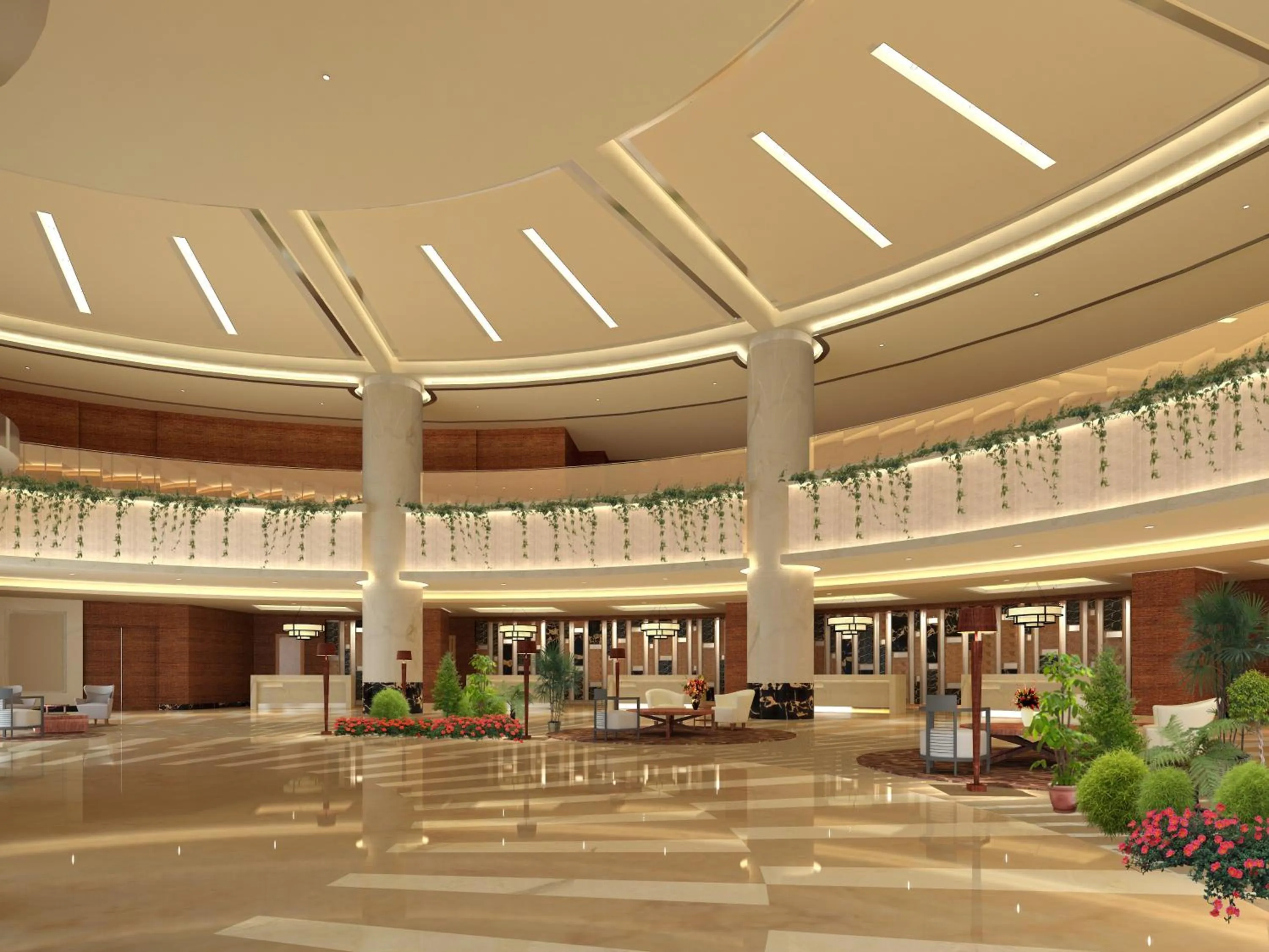 Property building in Crowne Plaza Tianjin Binhai Center by IHG