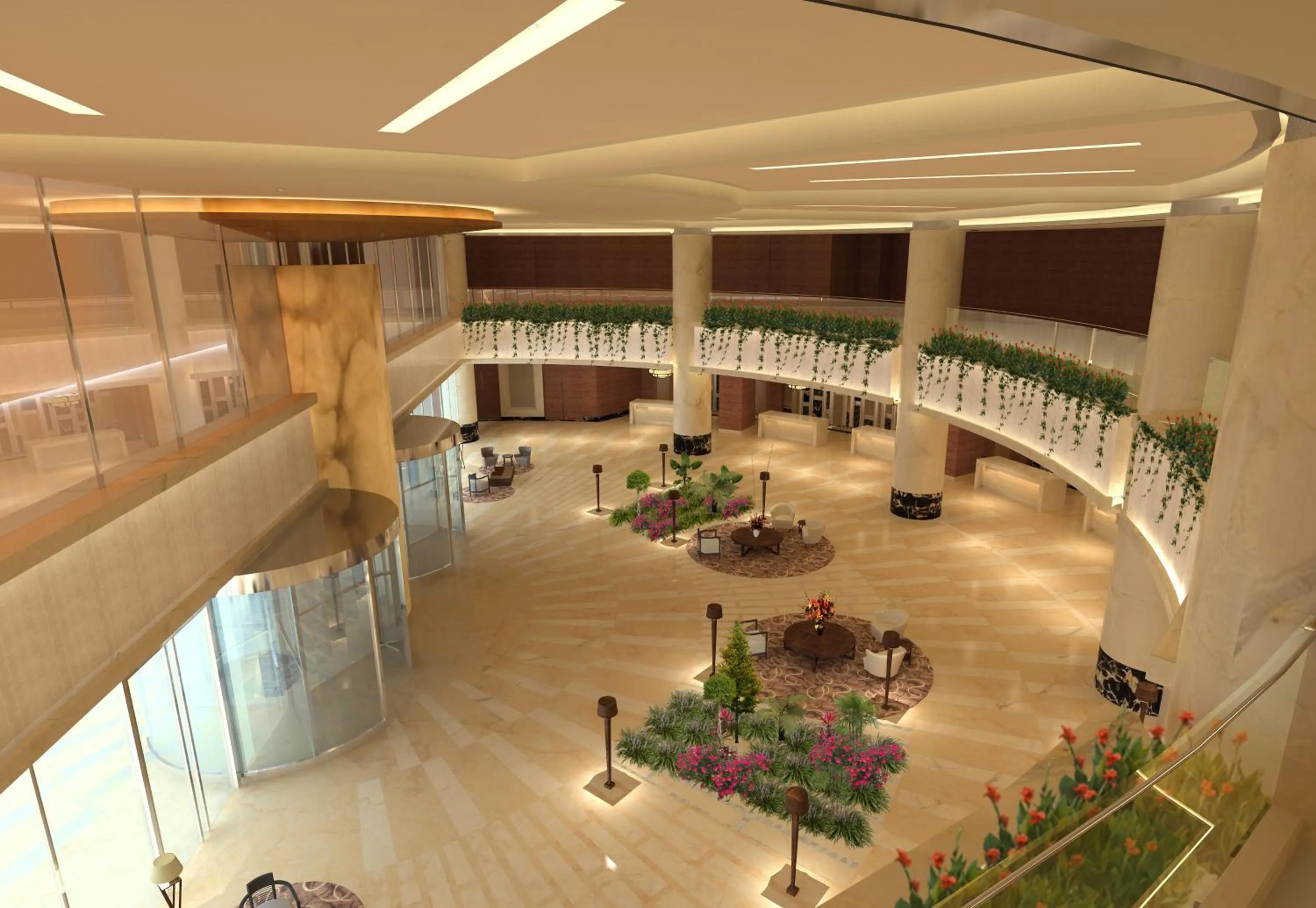 Property building in Crowne Plaza Tianjin Binhai Center by IHG