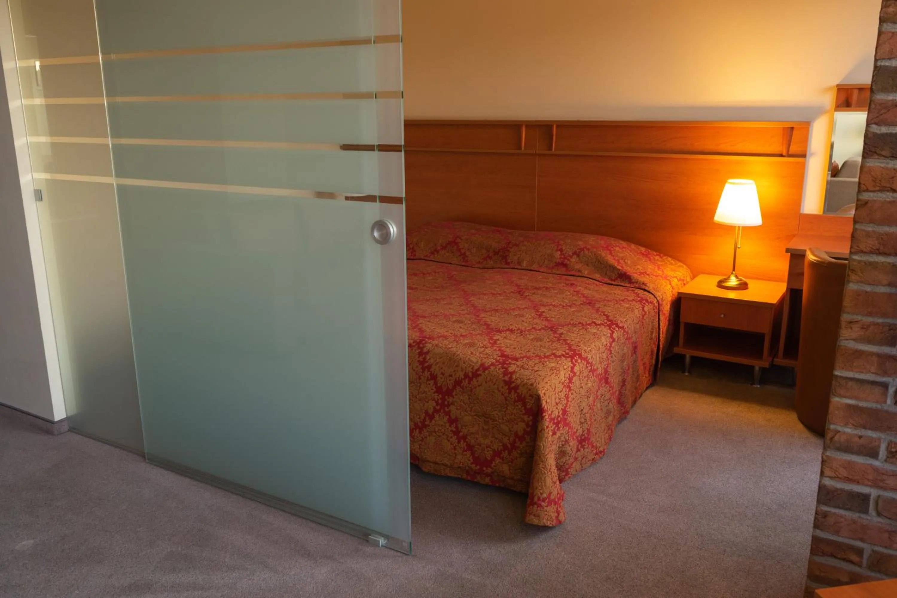 Bed in Hotel Vaidila