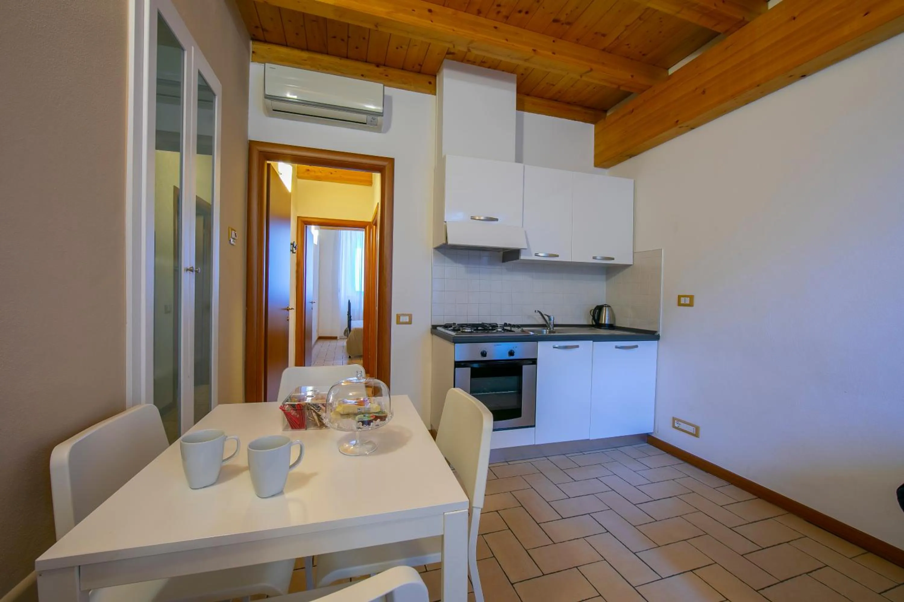 Living room in Le Stanze del Lago Apartments