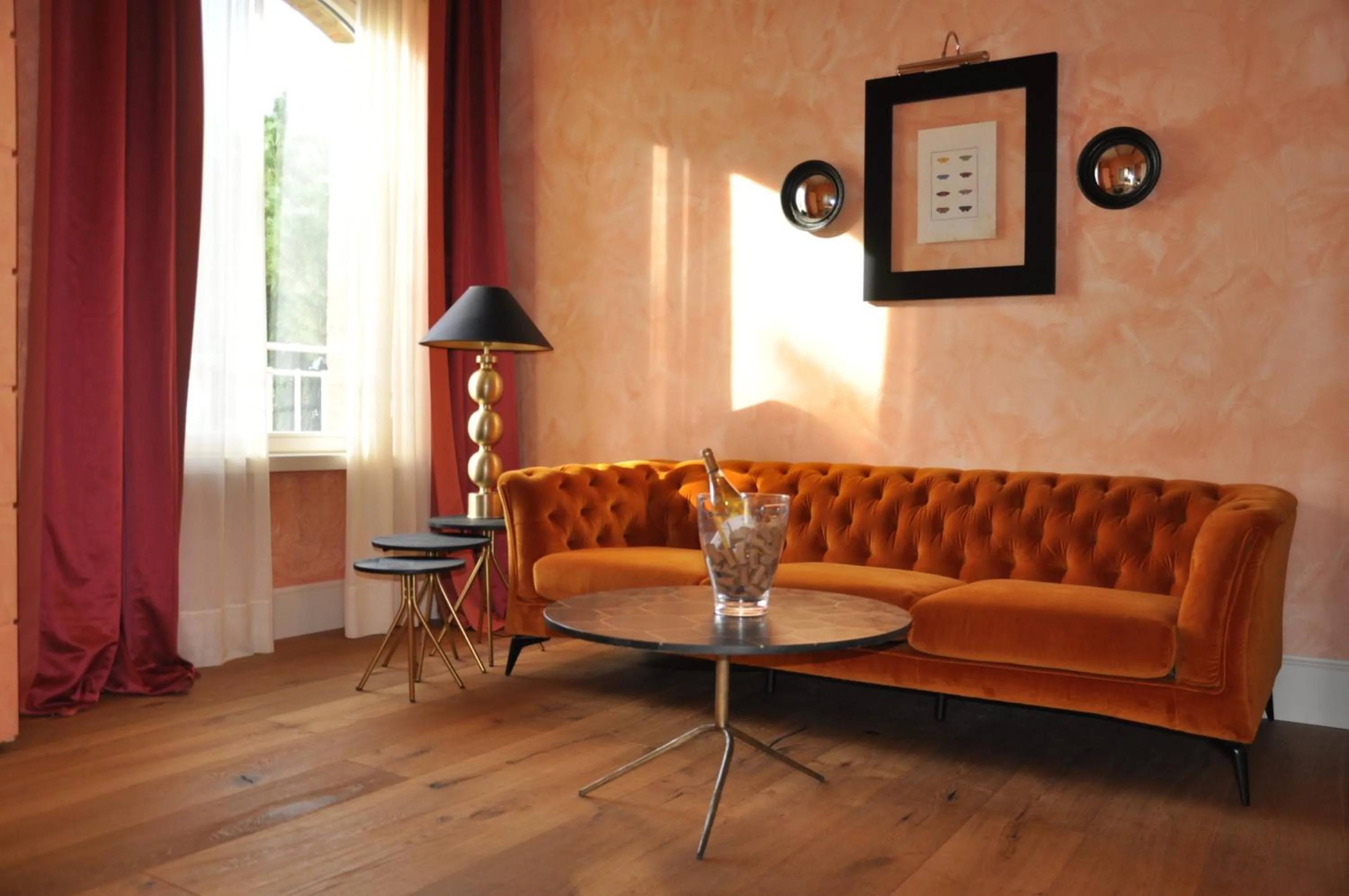 Living room in L'Andana Tenuta La Badiola