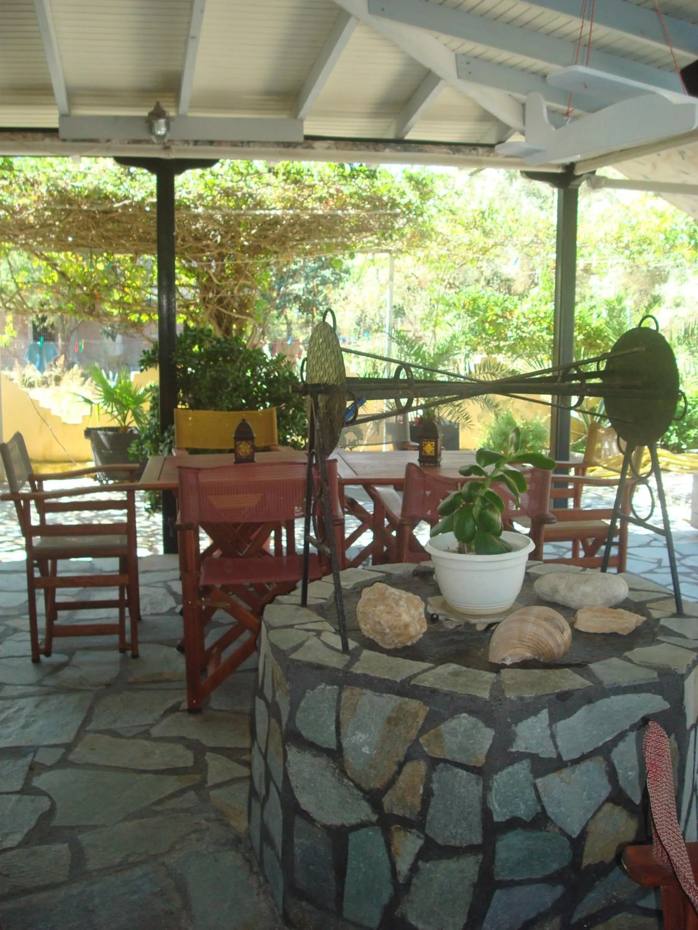 Patio in Polyxenis Rooms