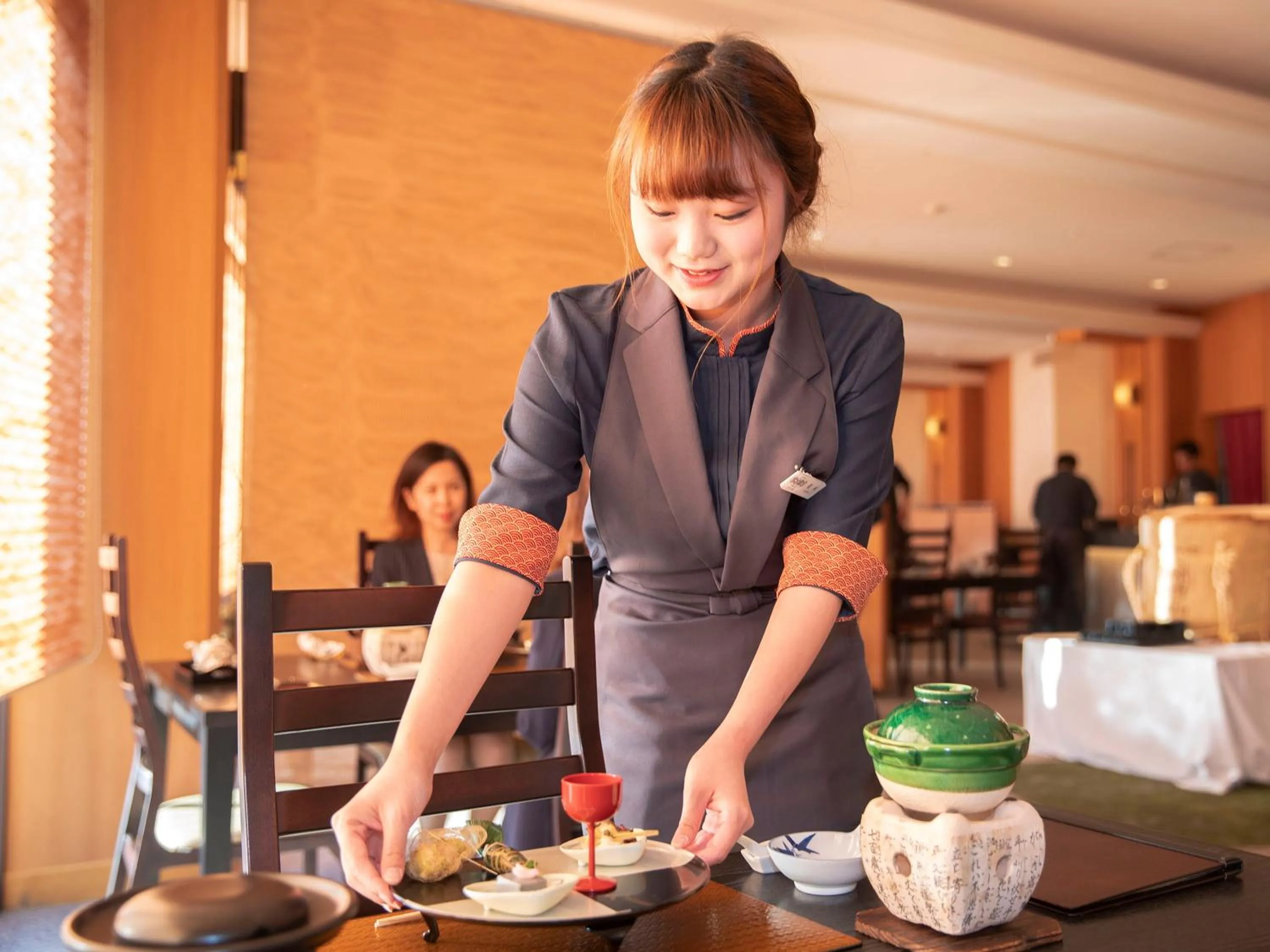 Staff in Kumano-bettei Nakanoshima