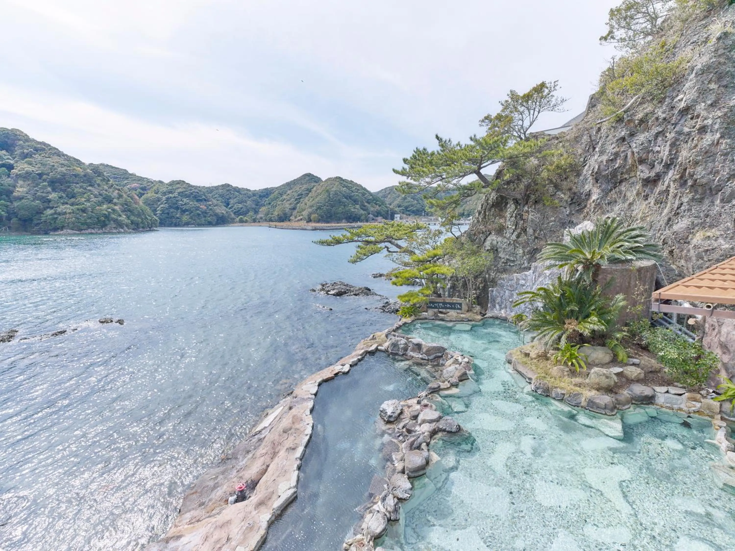 Natural landscape in Kumano-bettei Nakanoshima
