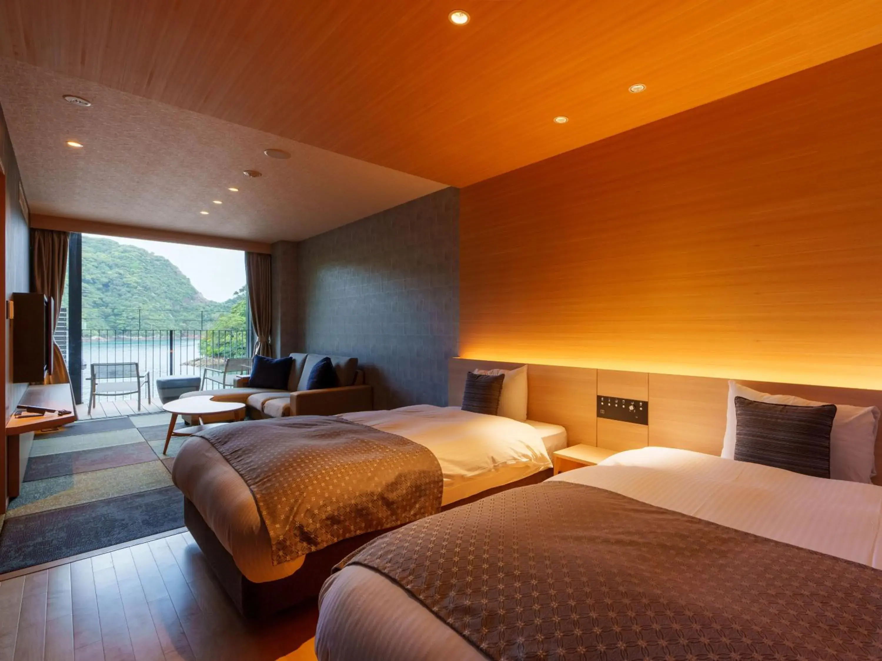 Quadruple Room with Private Bathroom in Kumano-bettei Nakanoshima Quadruple Room with Private Bathroom in Kumano-bettei Nakanoshima