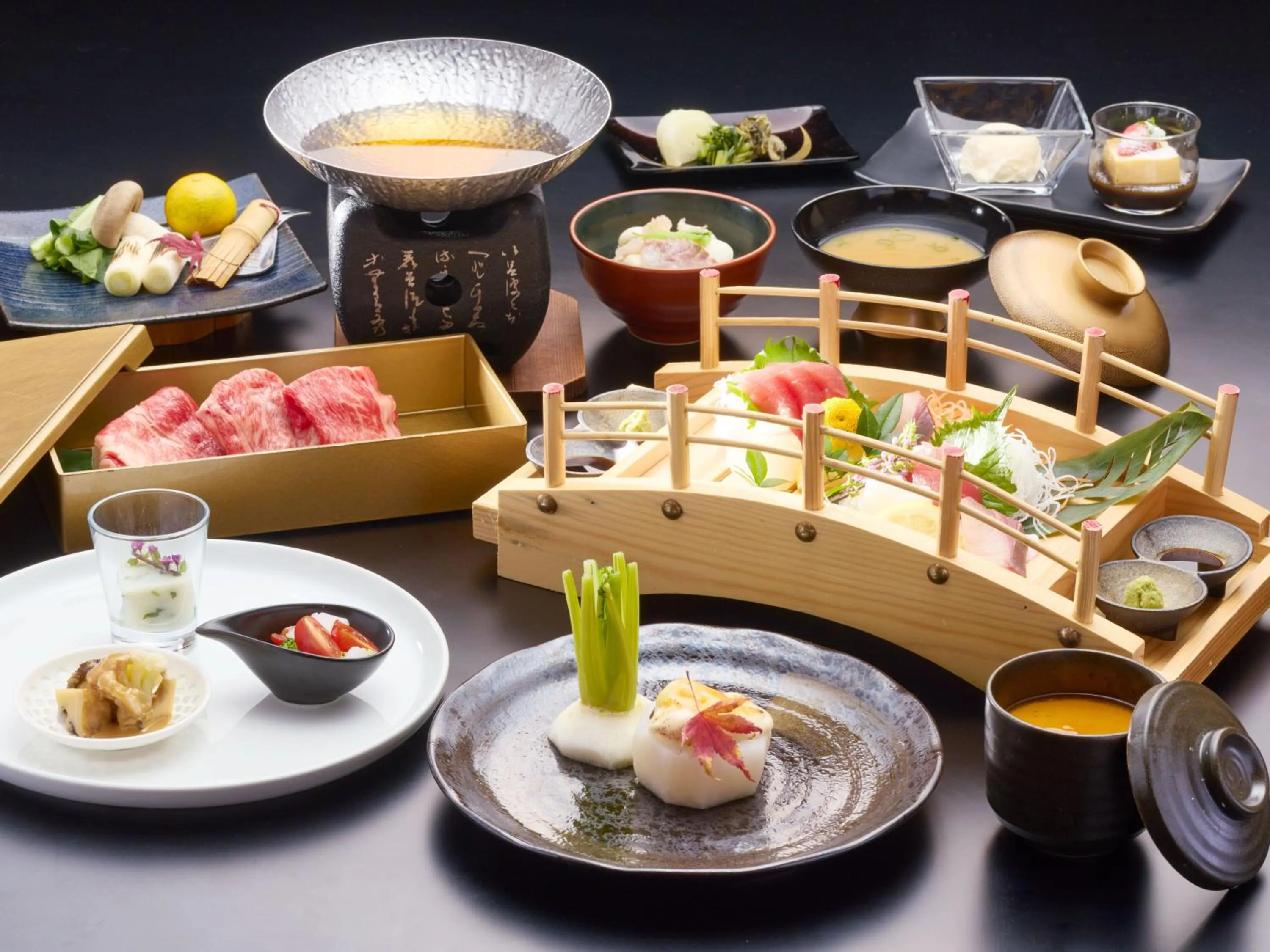 Dinner in Kumano-bettei Nakanoshima