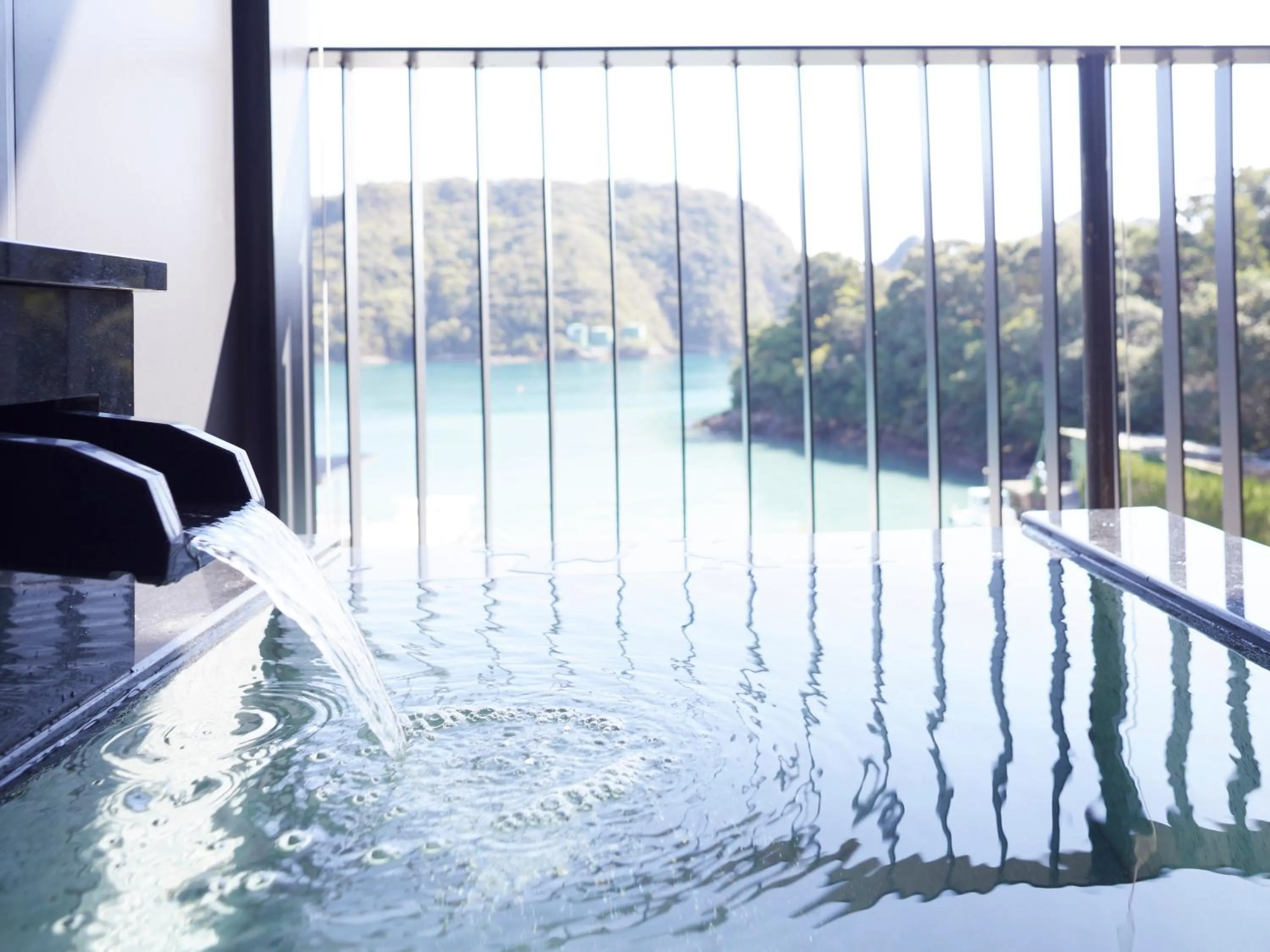 Bathroom in Kumano-bettei Nakanoshima