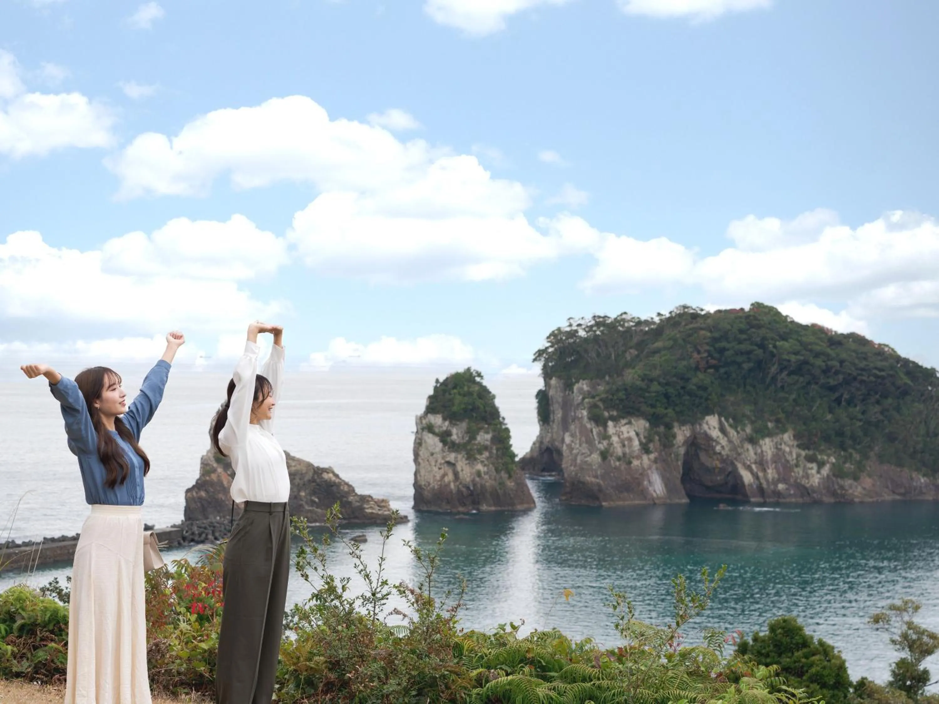 Nearby landmark in Kumano-bettei Nakanoshima