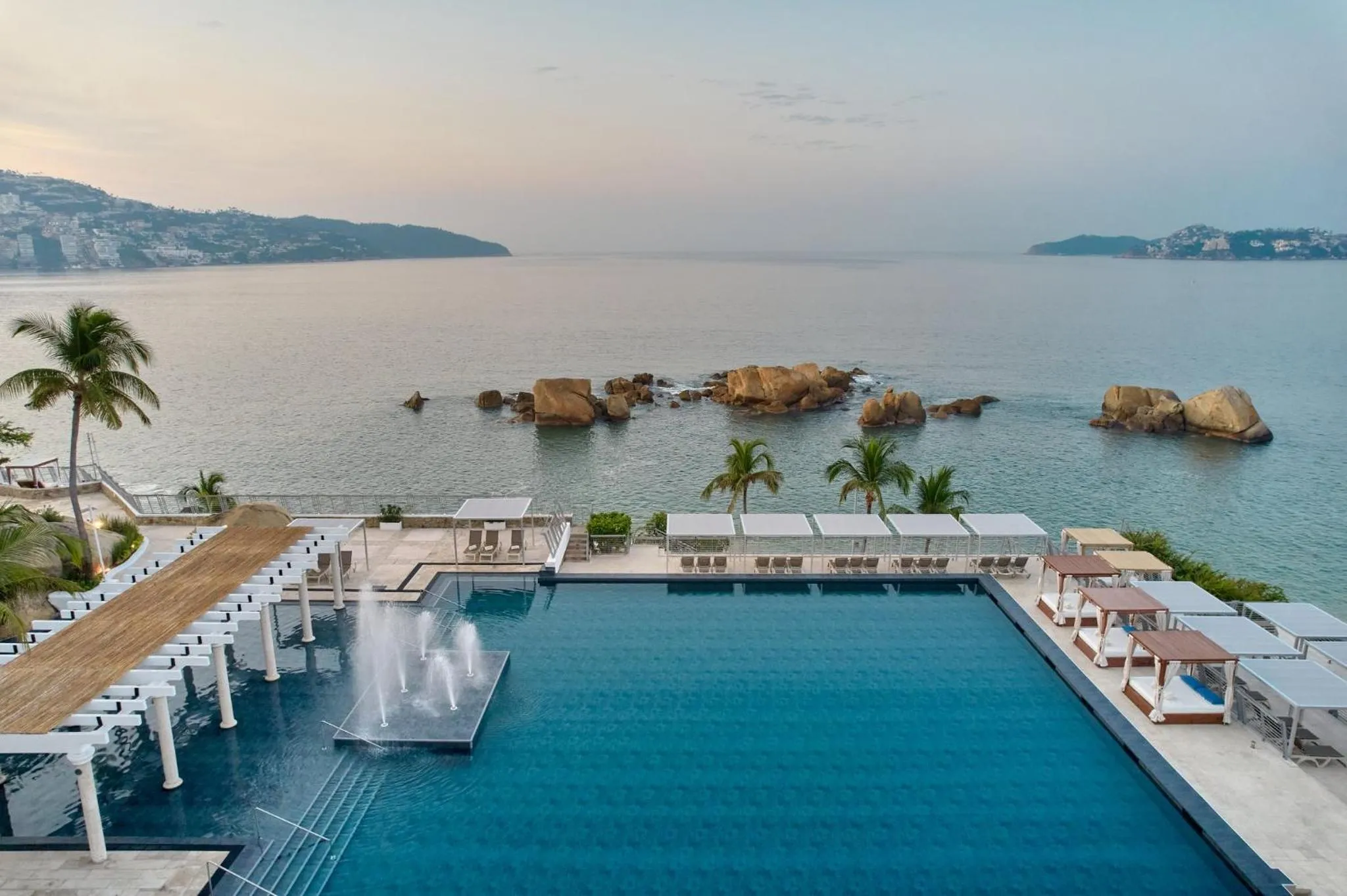 Swimming pool in Fiesta Americana Acapulco Villas