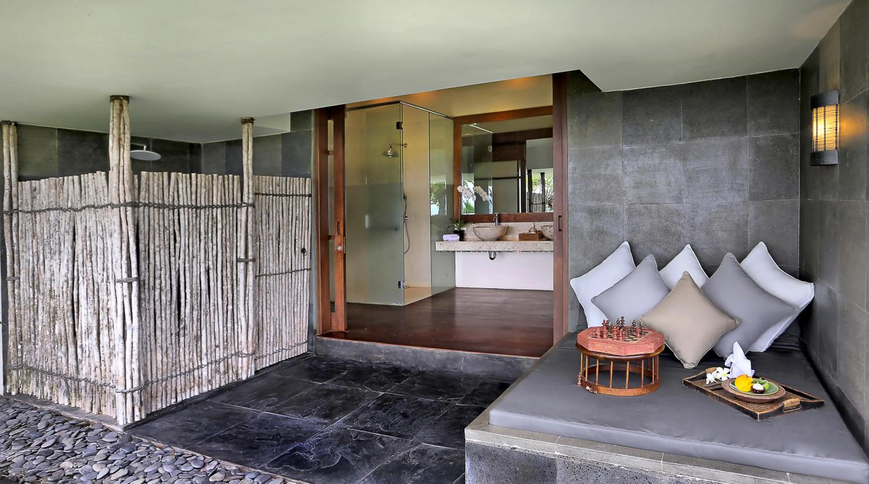 Bed in The Longhouse, Jimbaran - Bali