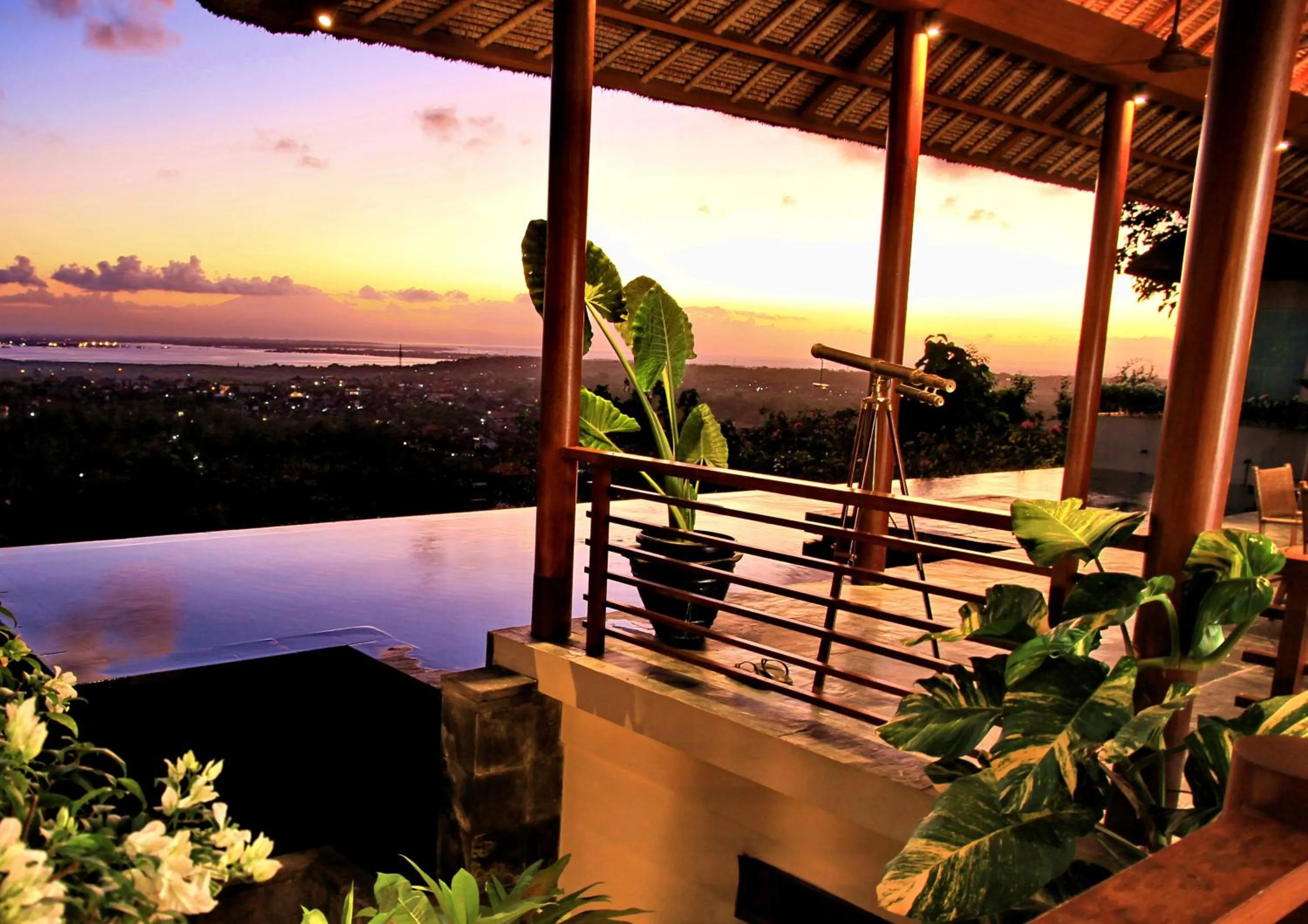 Balcony/Terrace in The Longhouse, Jimbaran - Bali