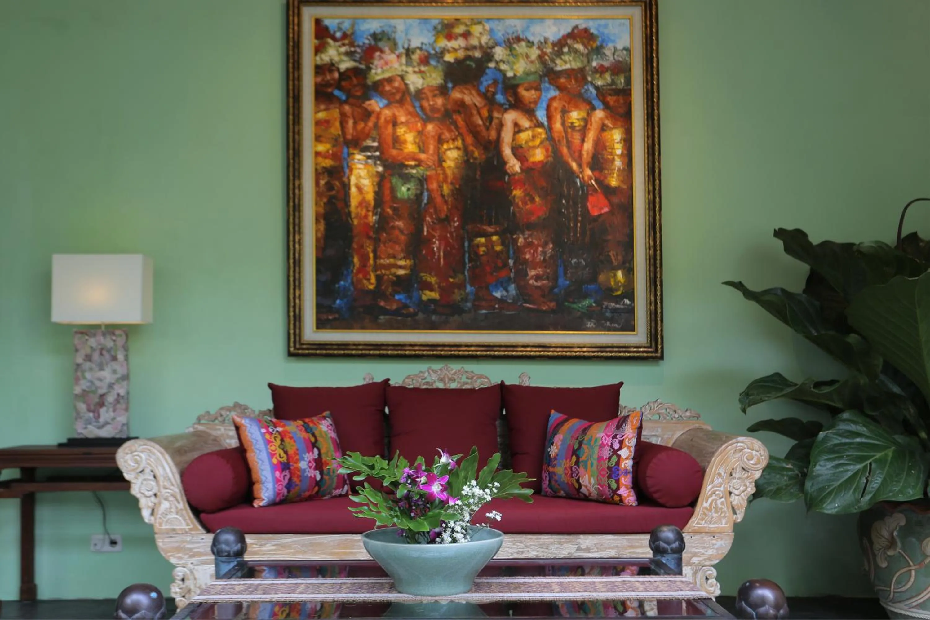 Facade/entrance in The Longhouse, Jimbaran - Bali