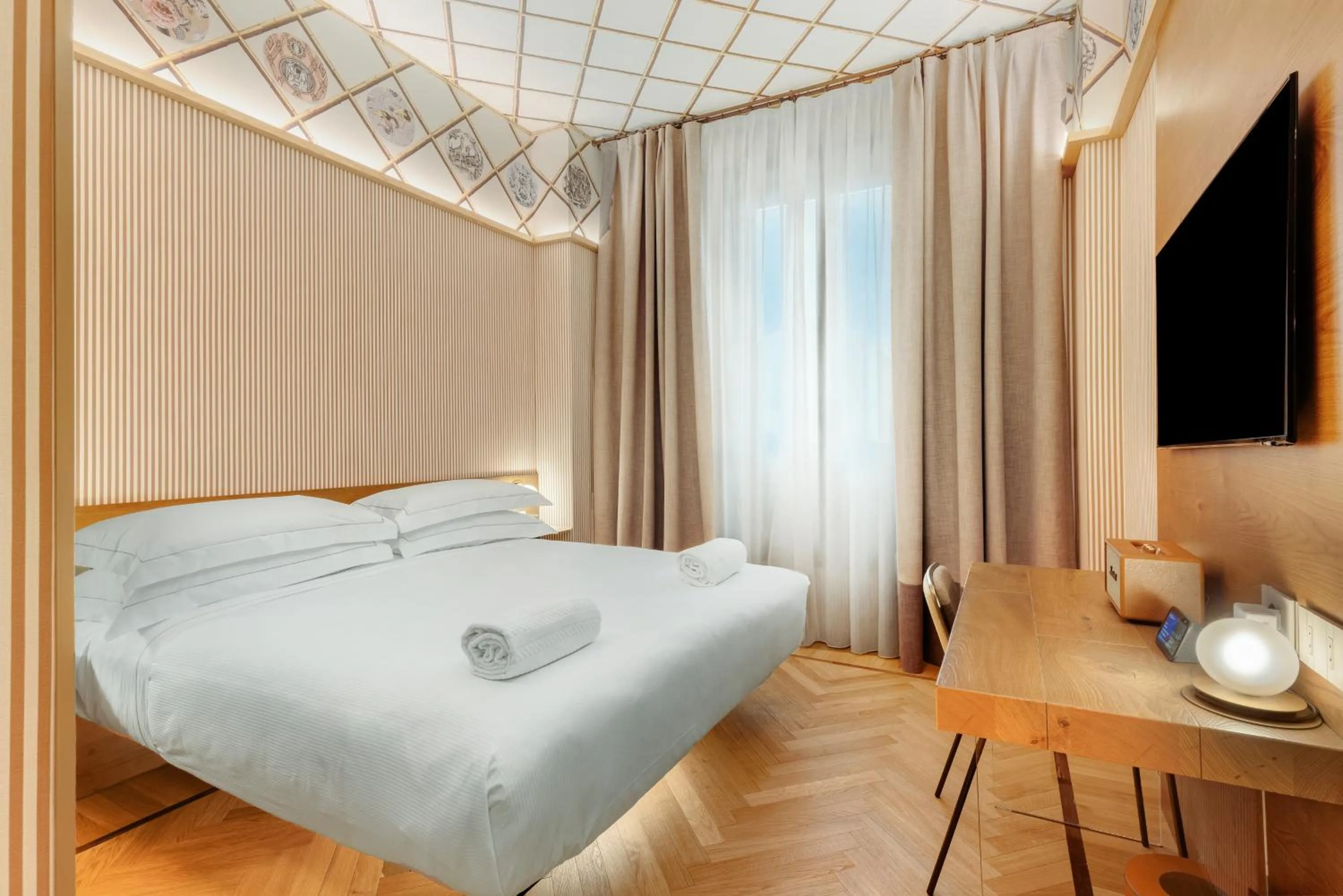 Bedroom, Bed in QC Room Milano Porta Romana