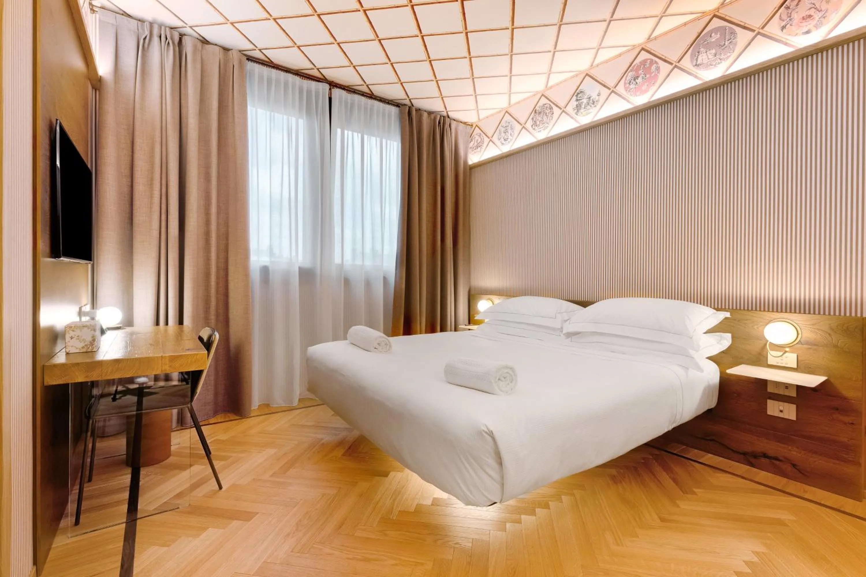 Bedroom, Bed in QC Room Milano Porta Romana