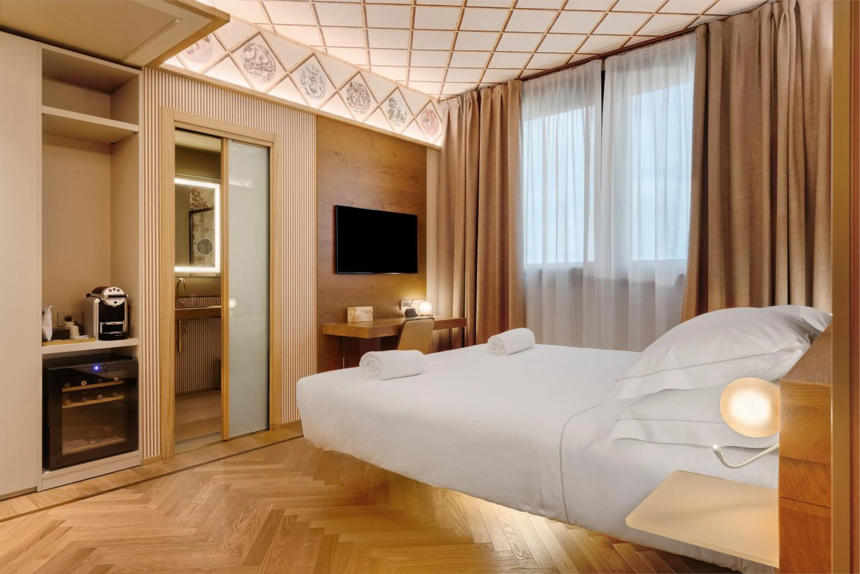 Bedroom, Bed in QC Room Milano Porta Romana