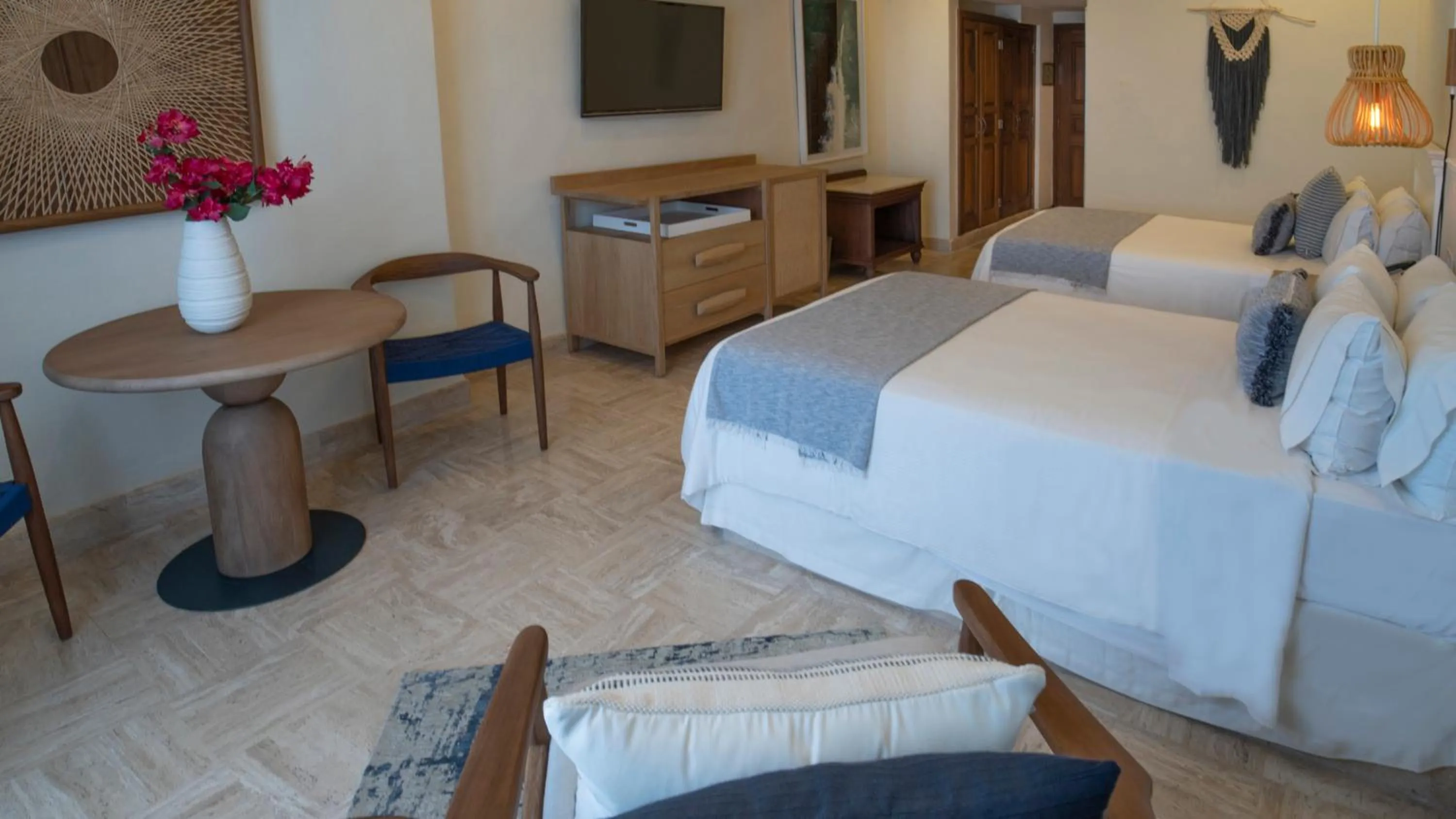 Bed in Fiesta Americana Puerto Vallarta All Inclusive & Spa