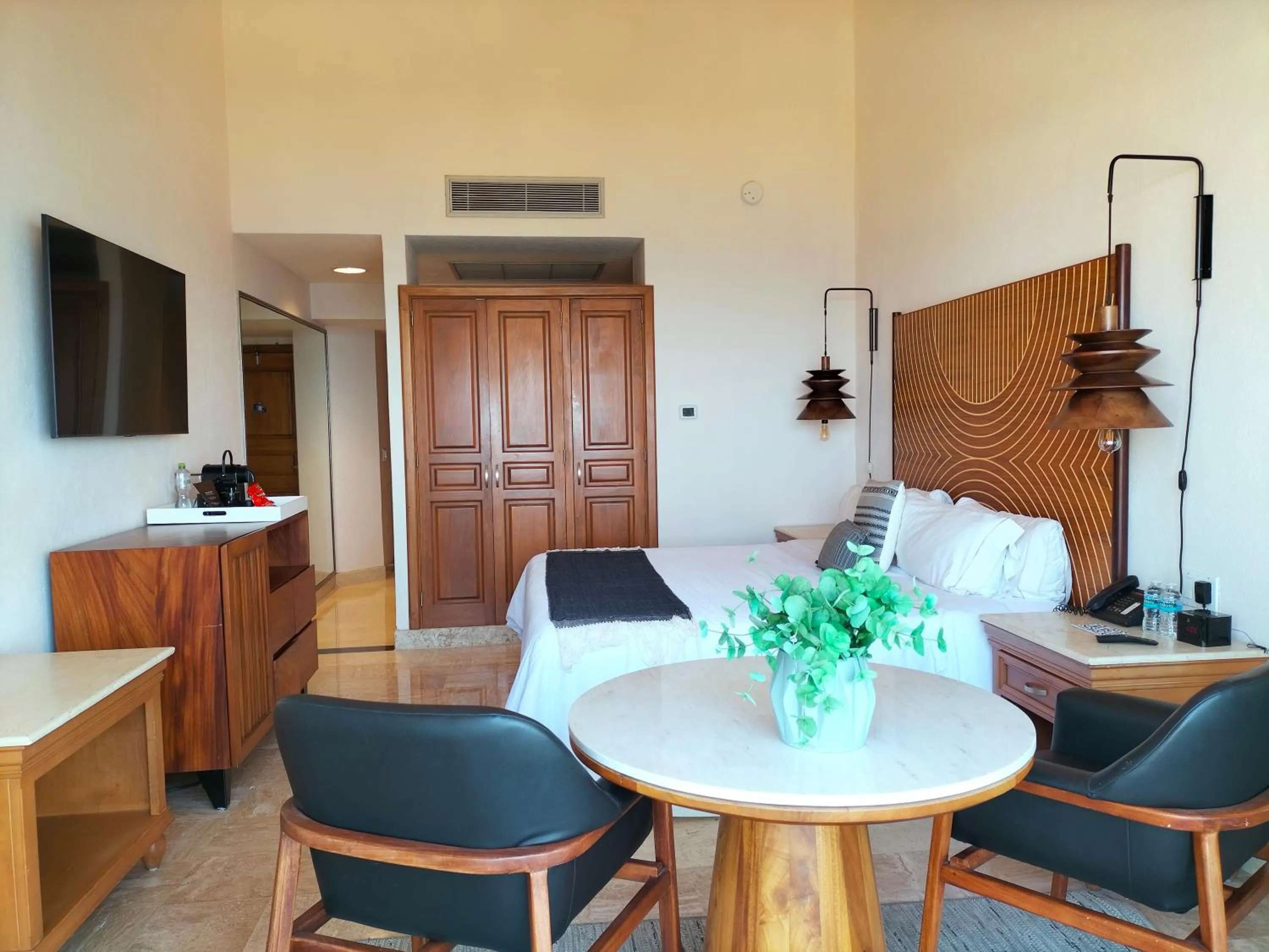 Bed in Fiesta Americana Puerto Vallarta All Inclusive & Spa