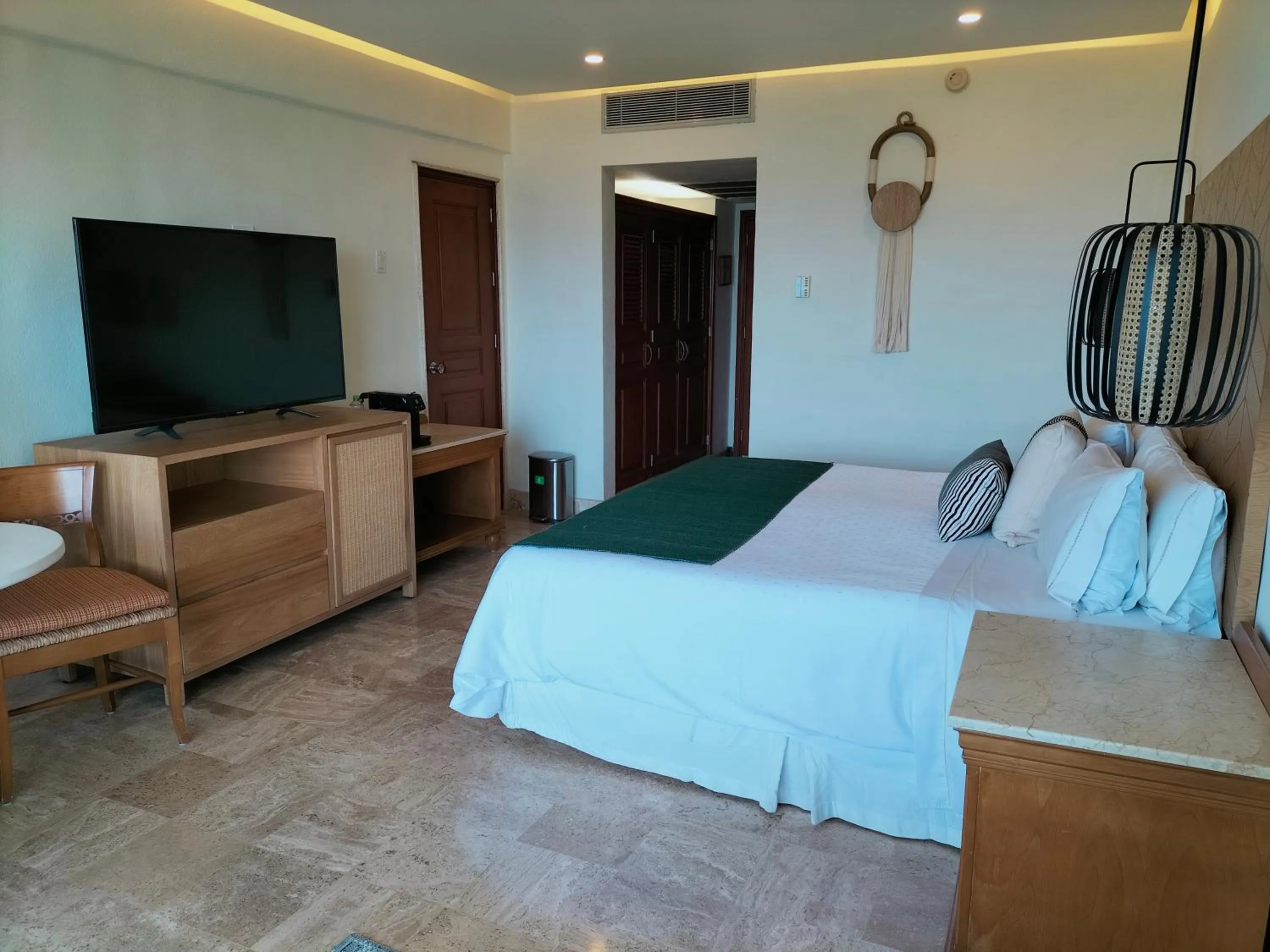 Bed in Fiesta Americana Puerto Vallarta All Inclusive & Spa