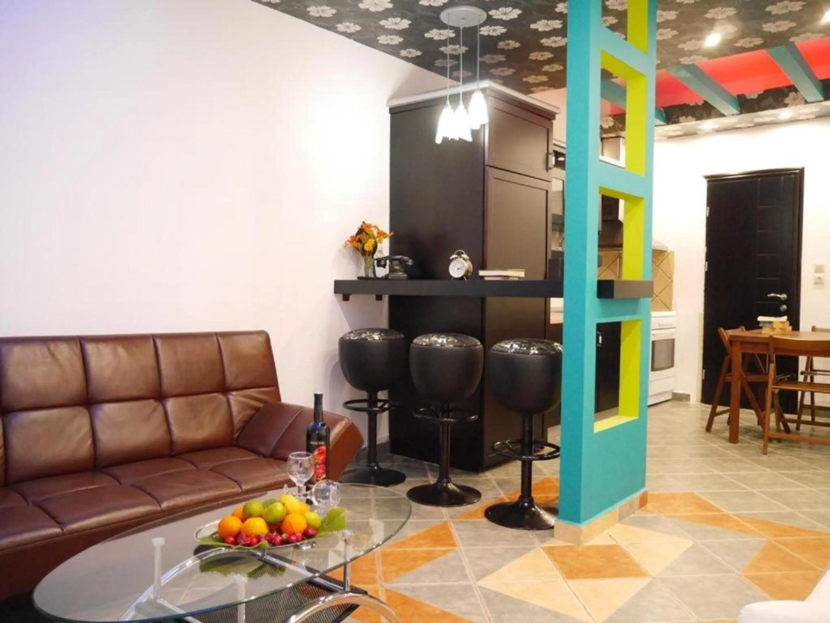 Living room in Blue Sky Villas