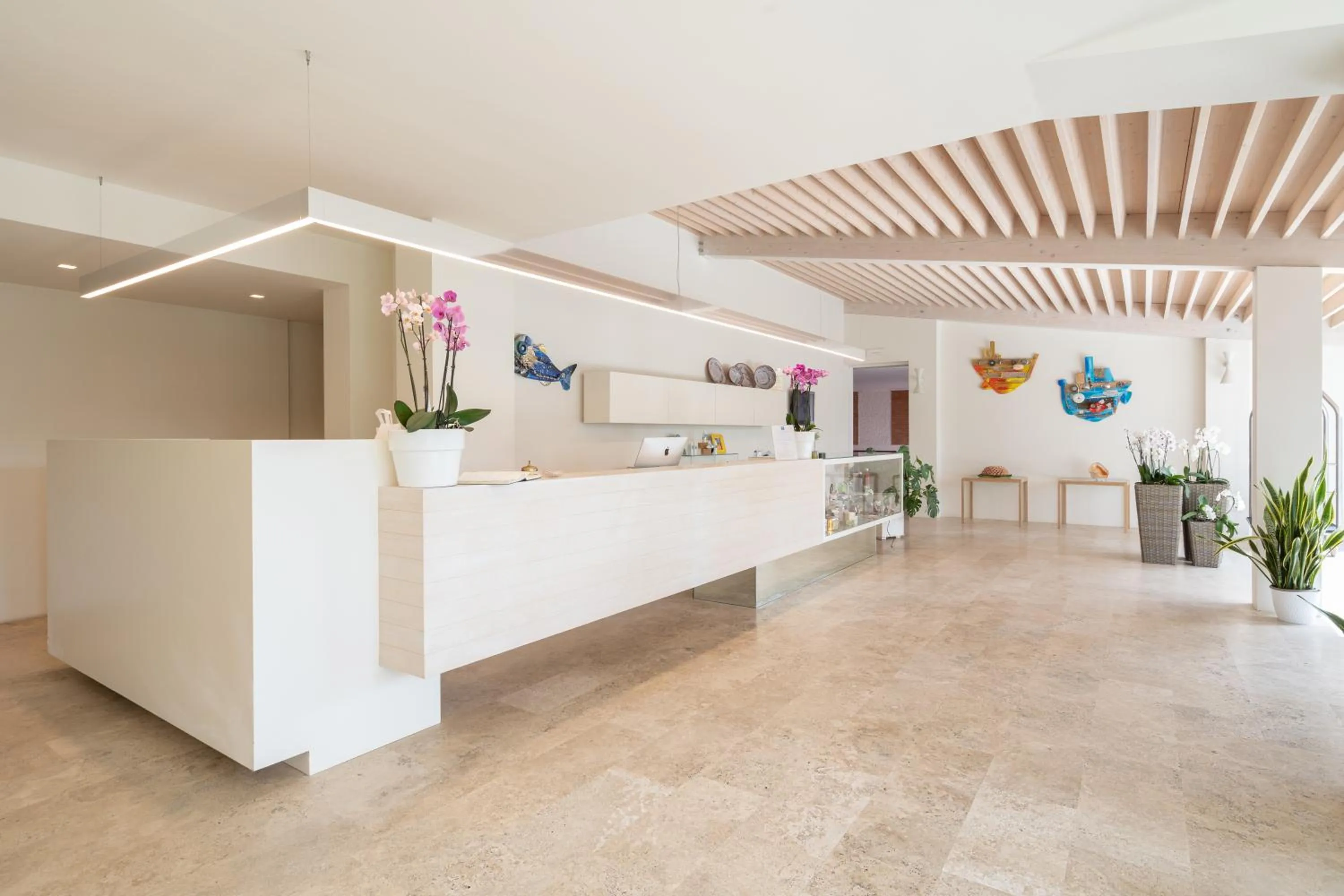 Lobby or reception in Ricci Hotel - Marina di Grosseto