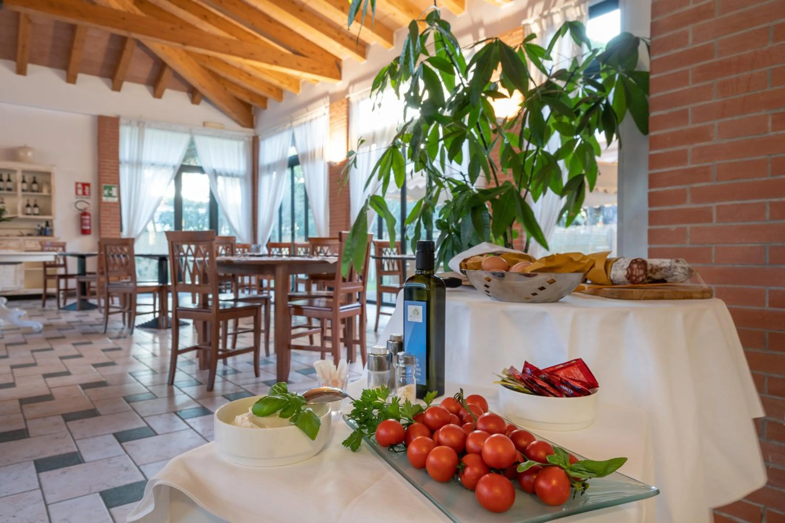 Buffet breakfast in Ricci Hotel - Marina di Grosseto
