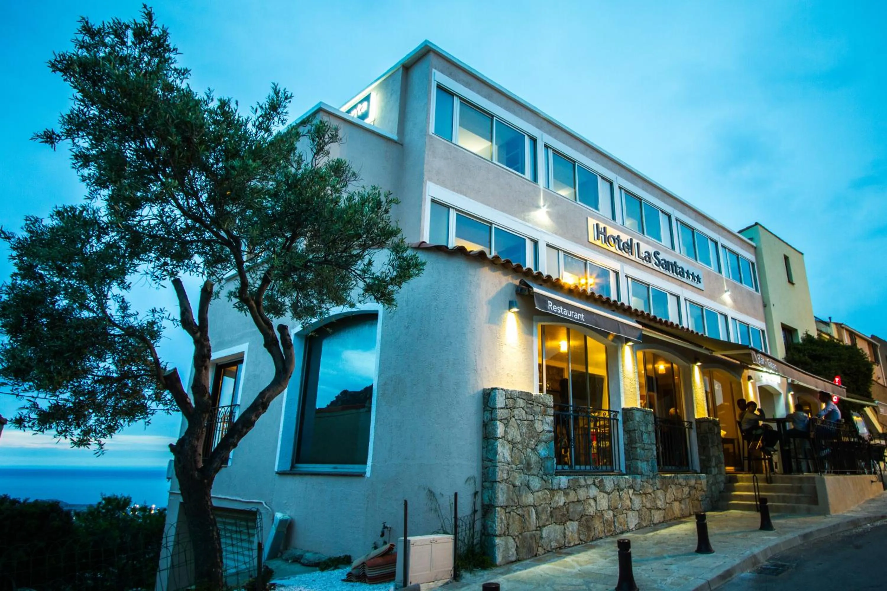 Facade/entrance in Hotel La Santa