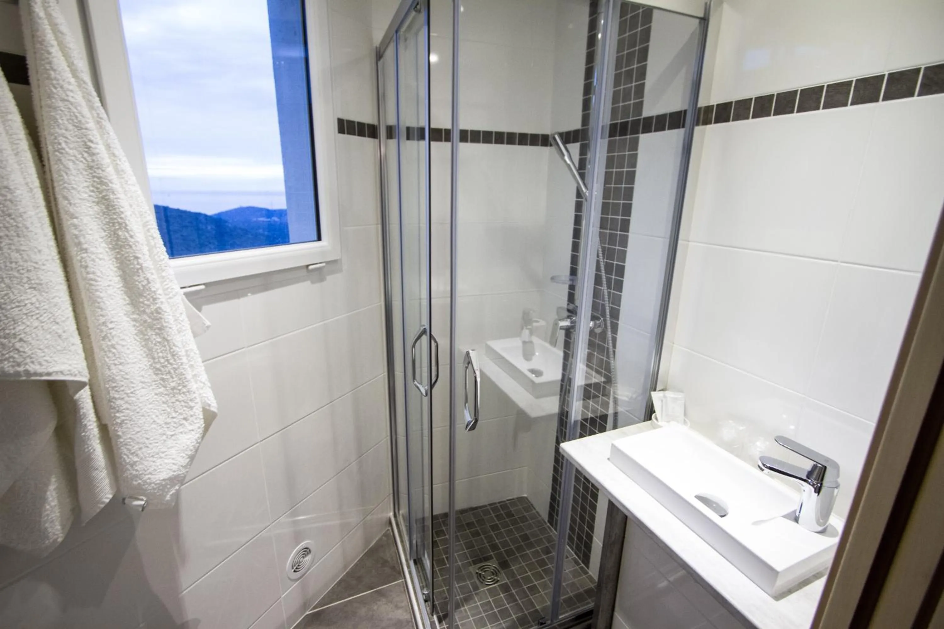 Shower in Hotel La Santa