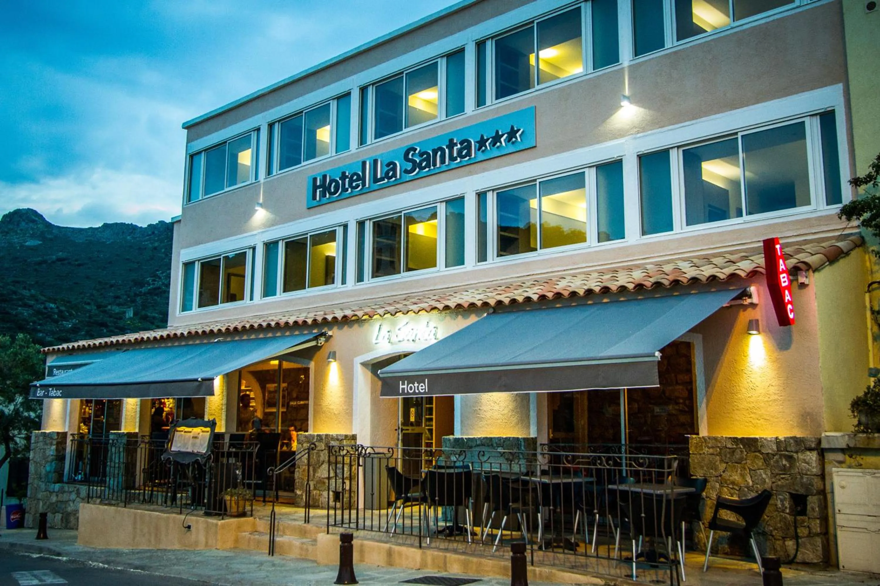 Facade/entrance in Hotel La Santa