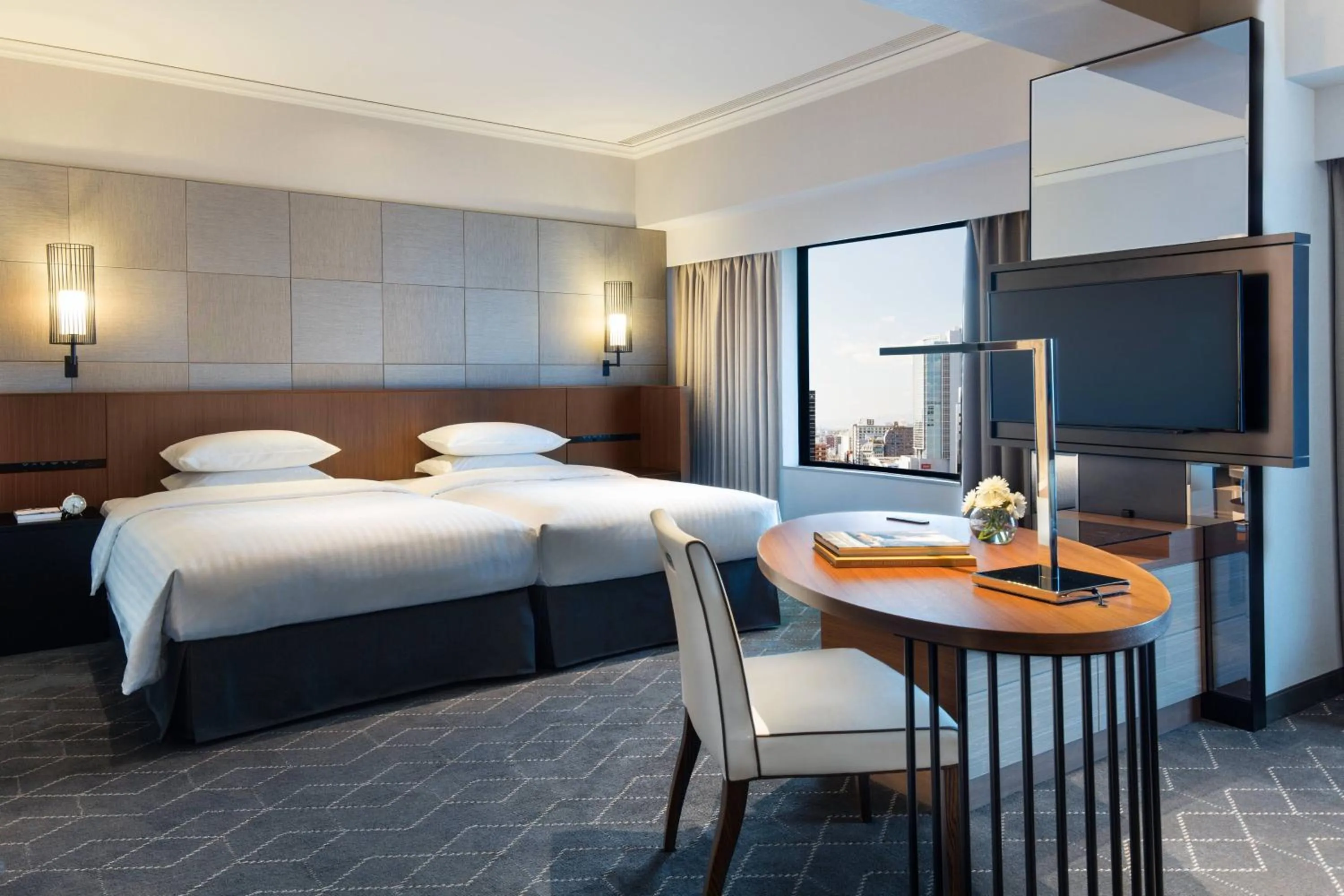 Photo of the whole room, Bed in Courtyard by Marriott Shin-Osaka Station