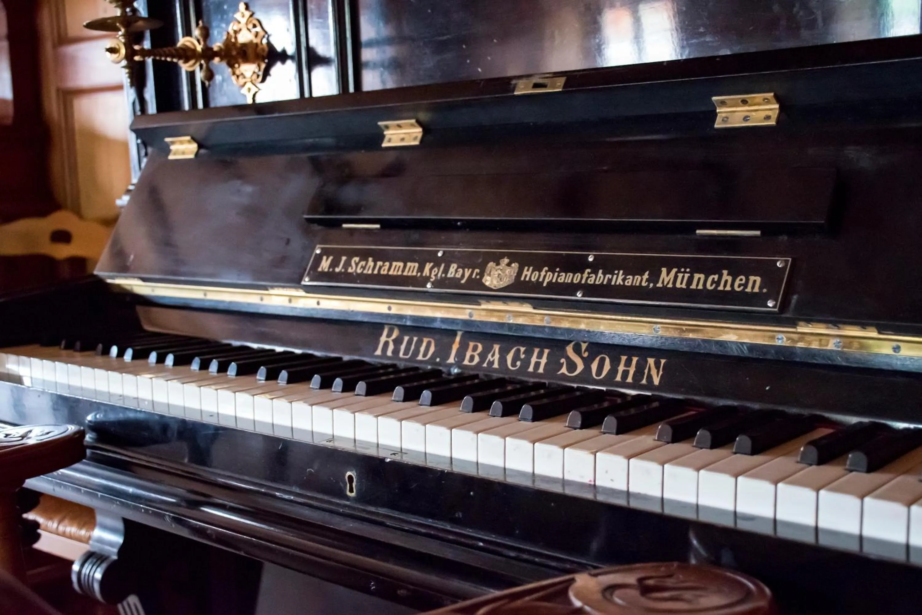 Decorative detail in Hotel La Villa della Regina