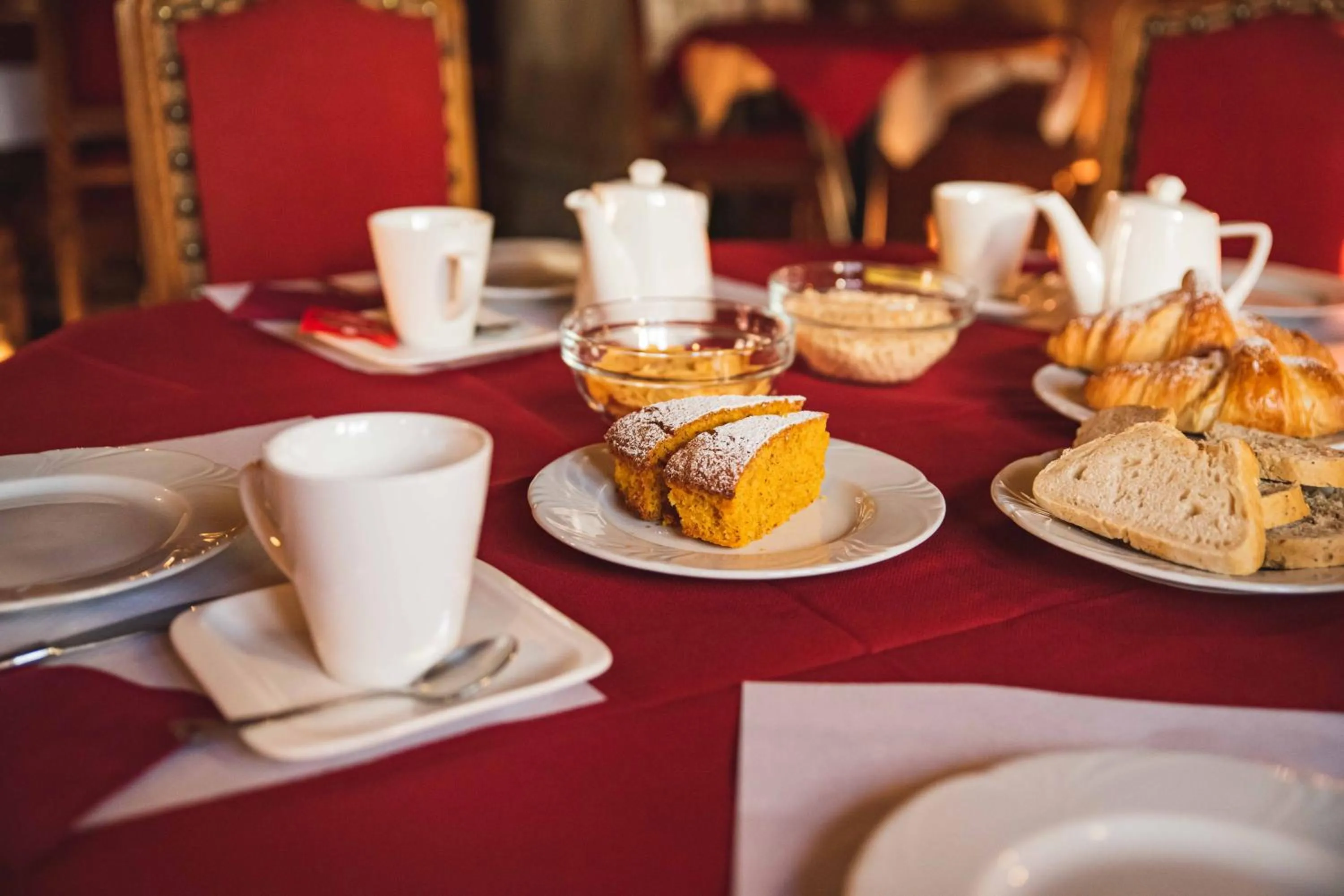 Food in Hotel La Villa della Regina