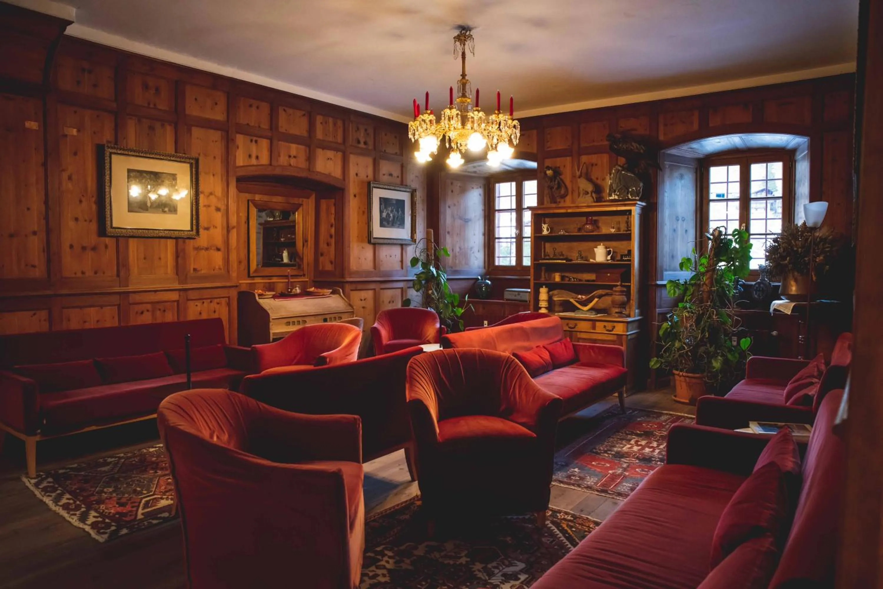 Living room in Hotel La Villa della Regina