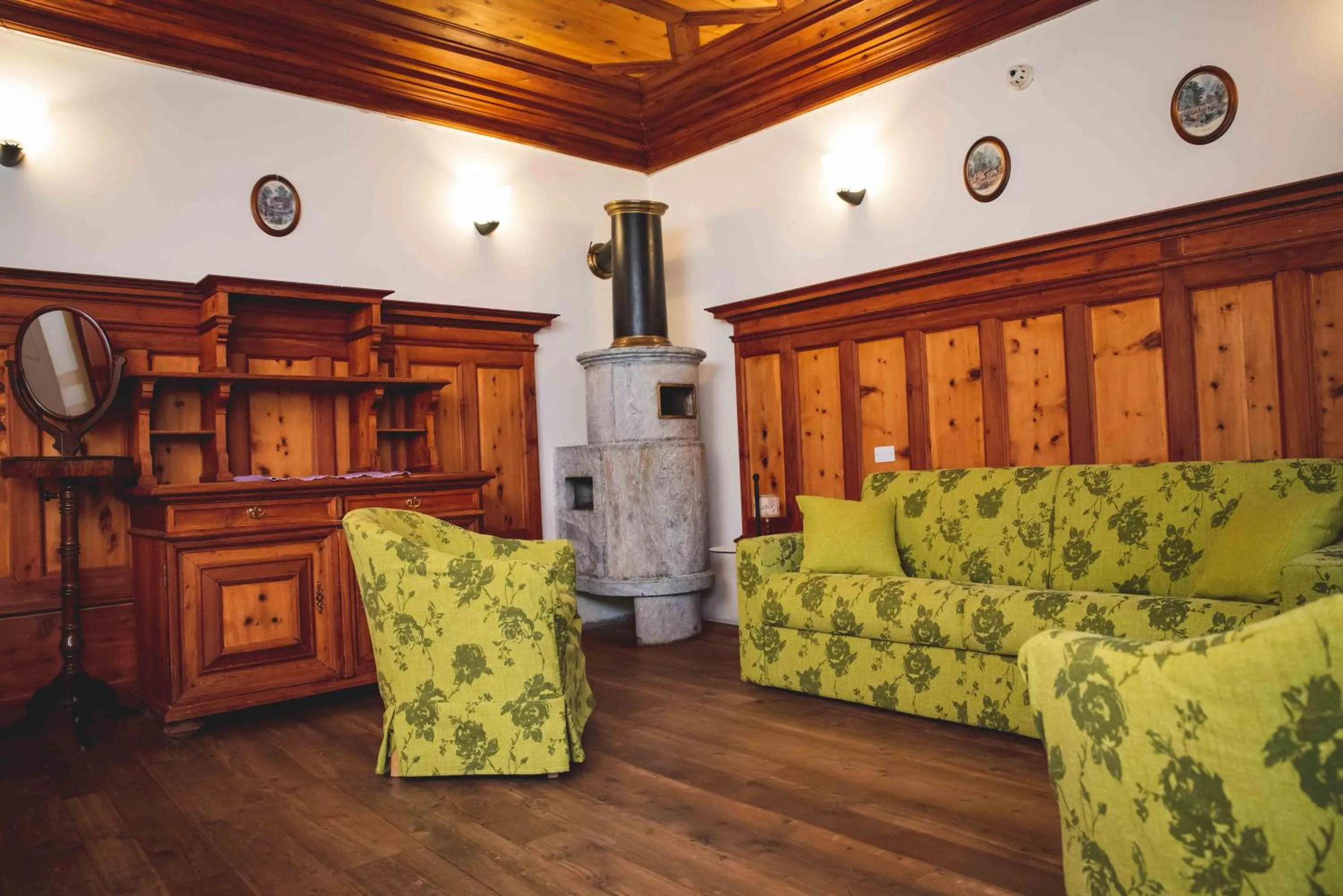 Living room in Hotel La Villa della Regina