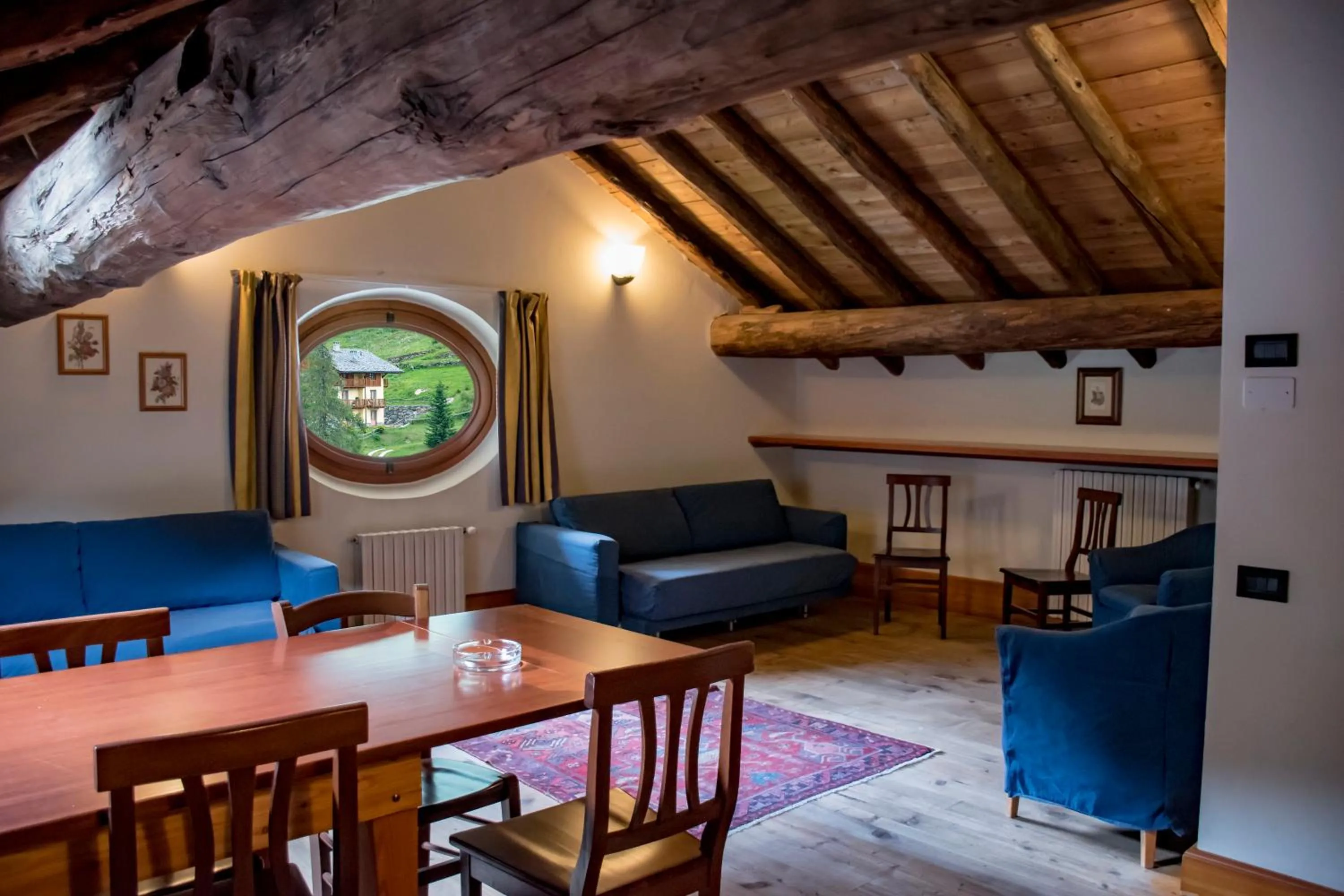 Living room in Hotel La Villa della Regina