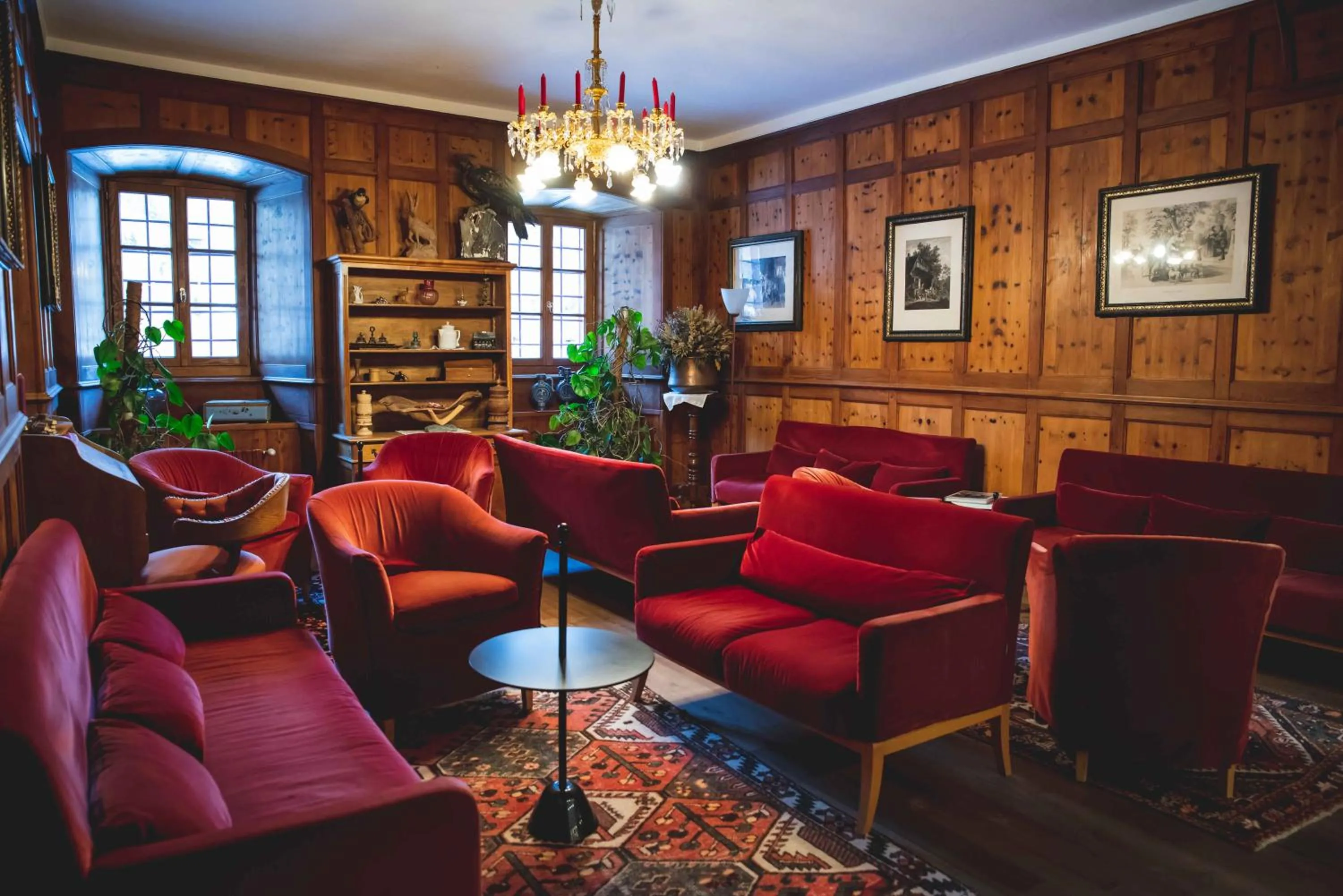 Living room in Hotel La Villa della Regina