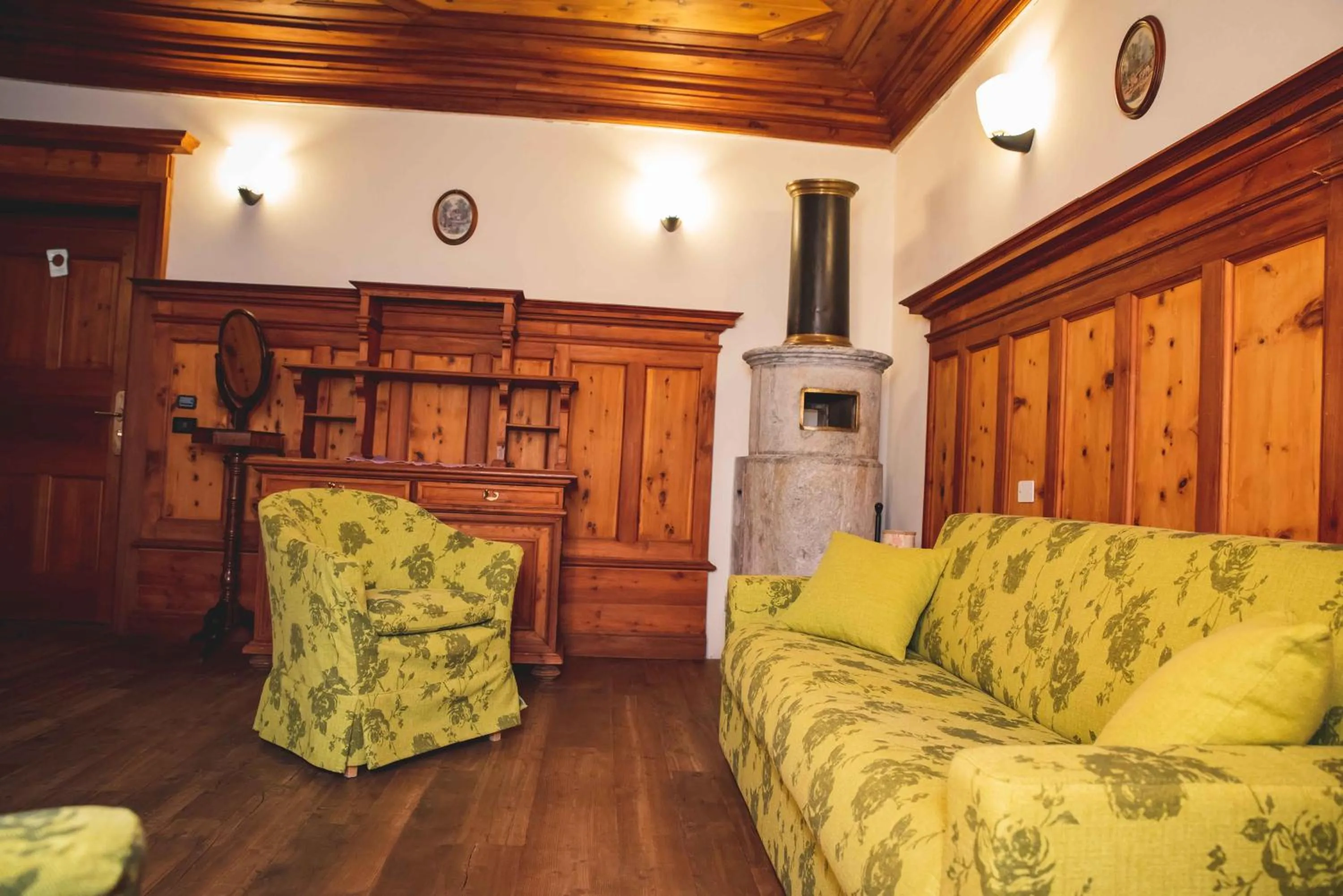 Living room in Hotel La Villa della Regina