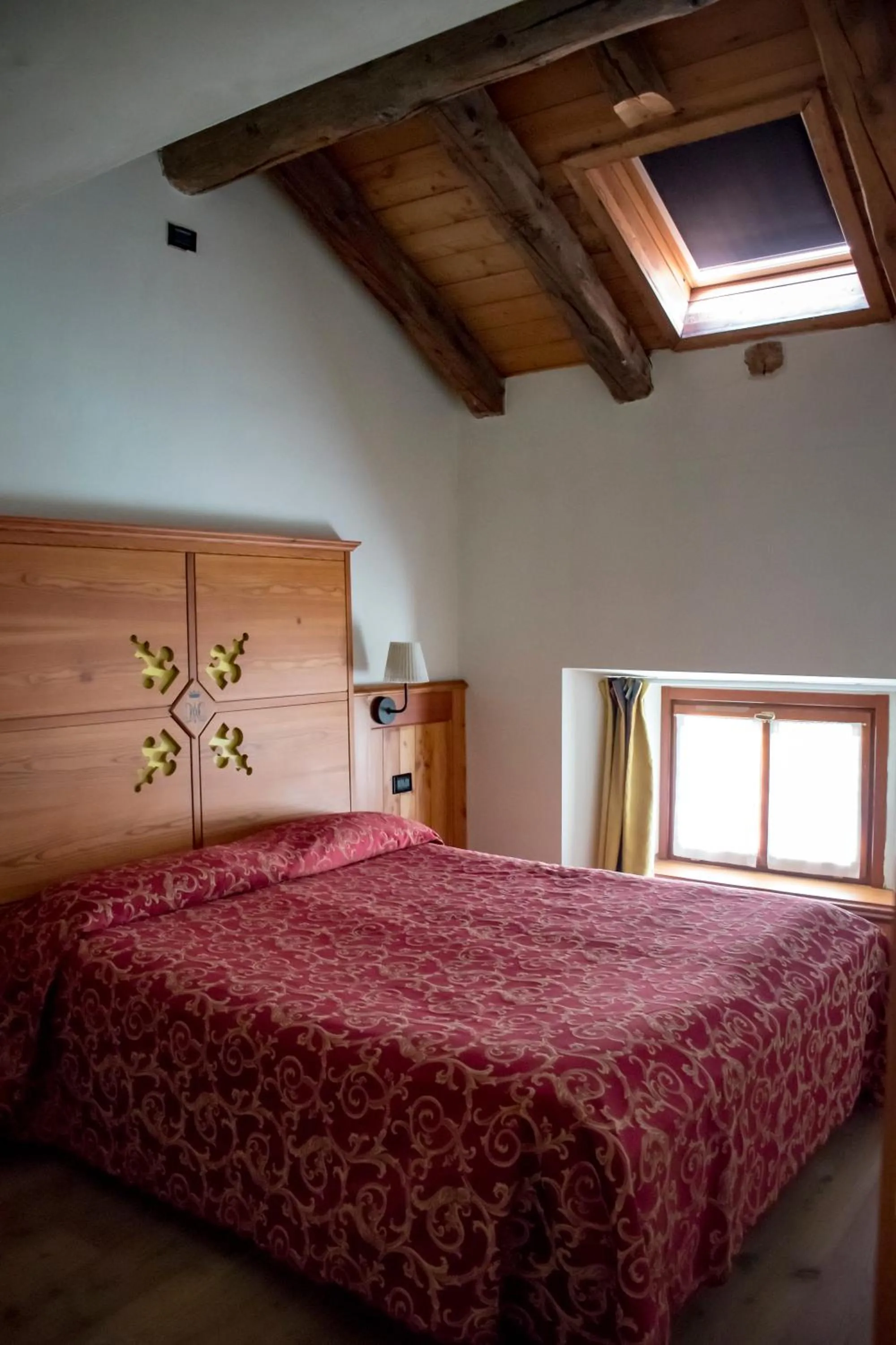 Bed in Hotel La Villa della Regina