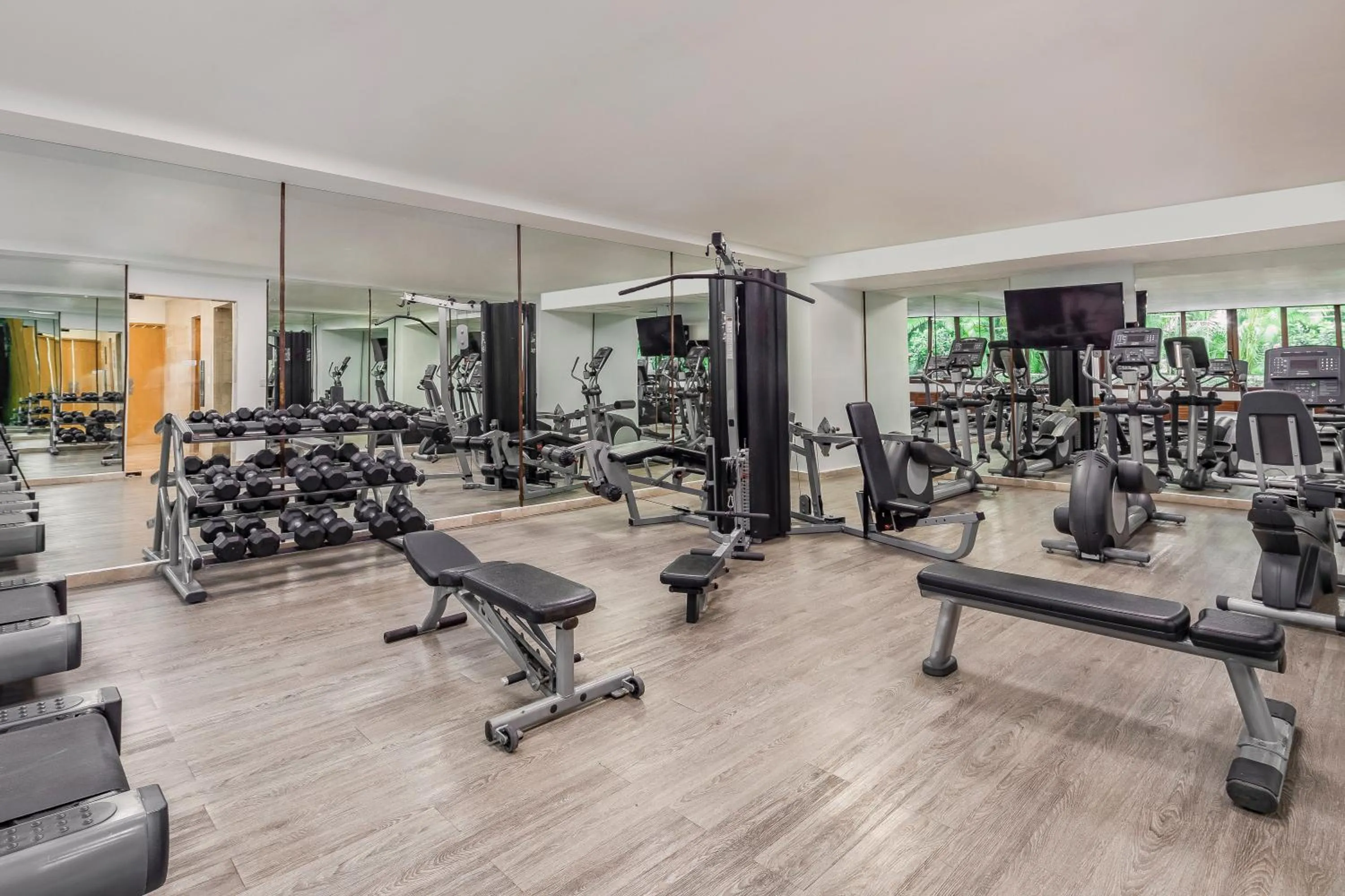 Fitness centre/facilities in Fiesta Americana Cozumel All Inclusive