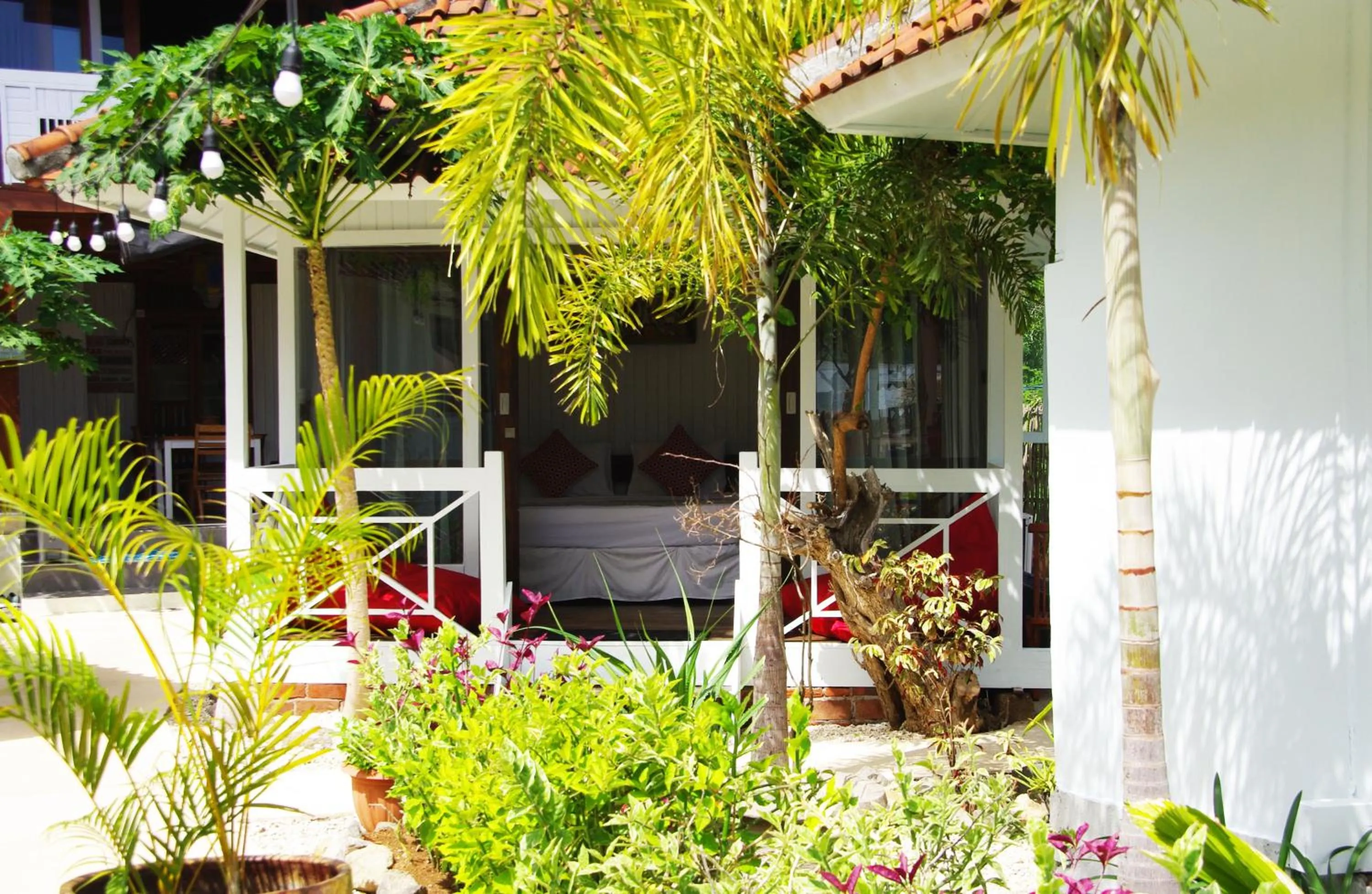 Garden view in The High Dive Gili Gede by Ultimate Resorts